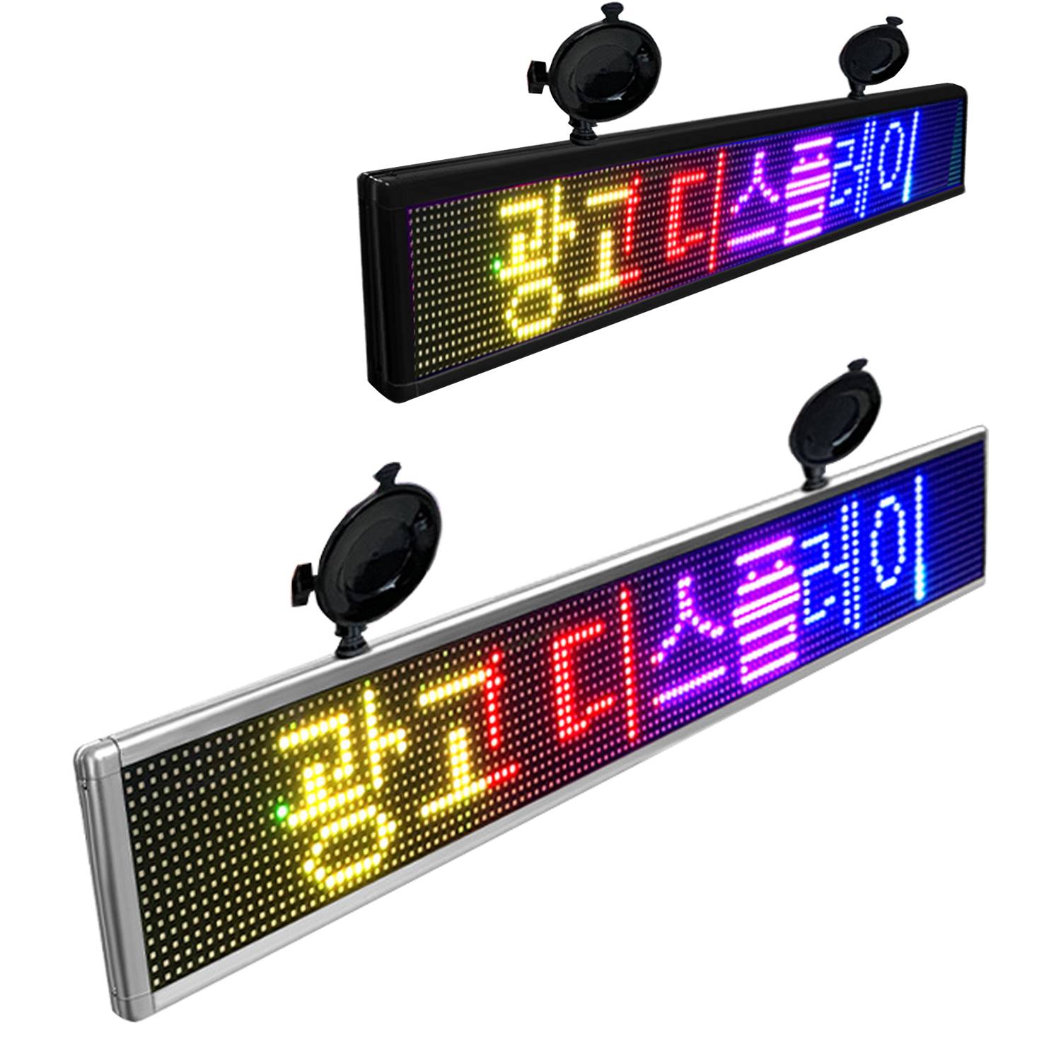 Full Color WiFi LED Sign Car Message Board 7
