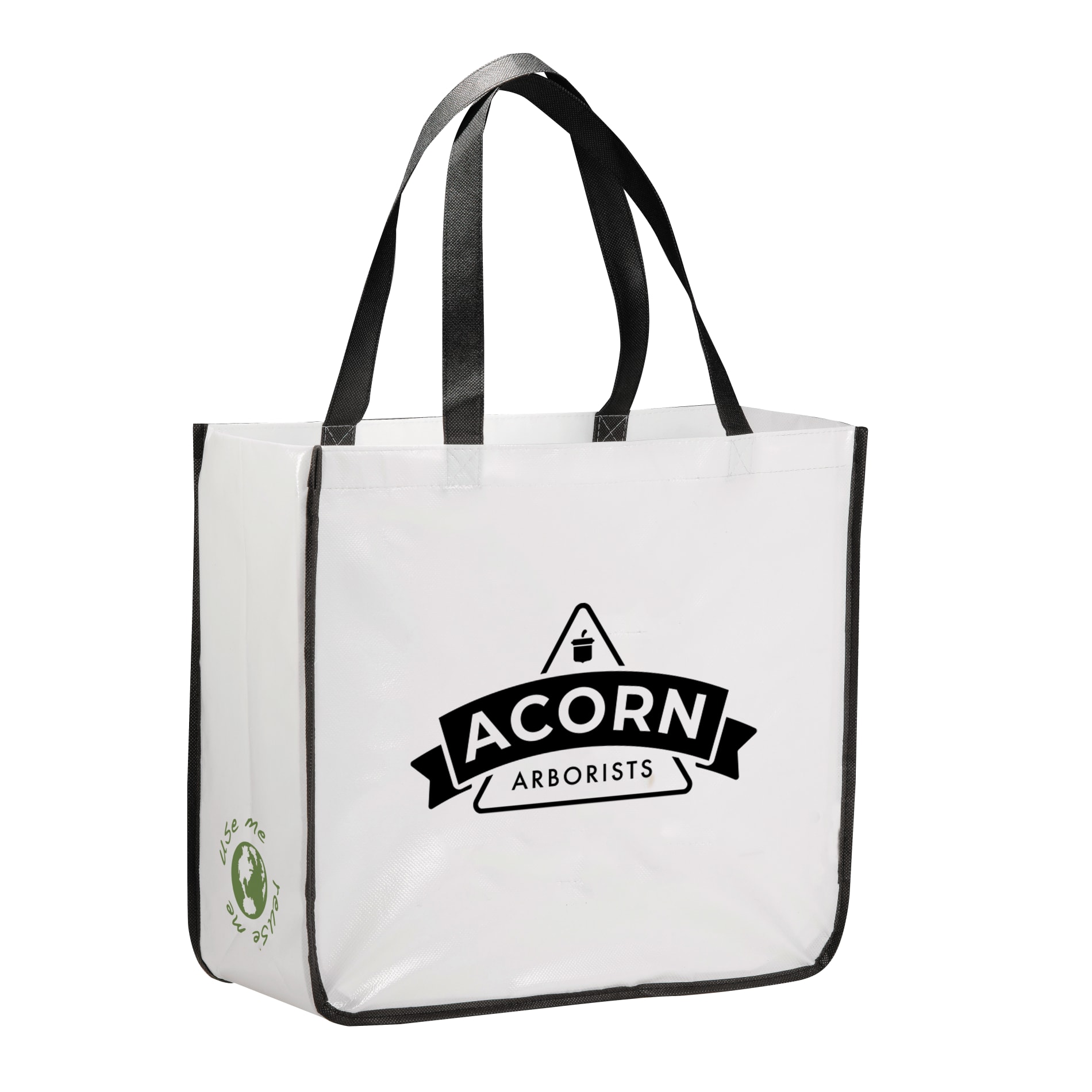 Gloss Laminated Non-Woven Shopper Tote 16
