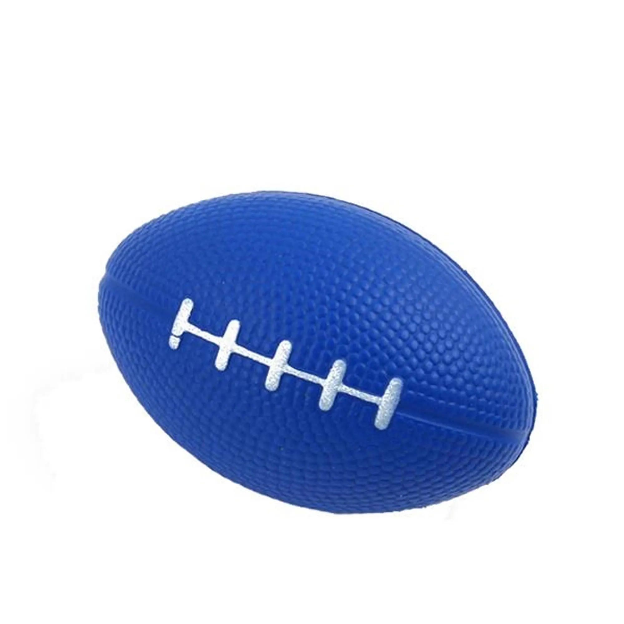 3.4"x 2.4" Customize Rugby Ball PU Stress Reliever Toy 4