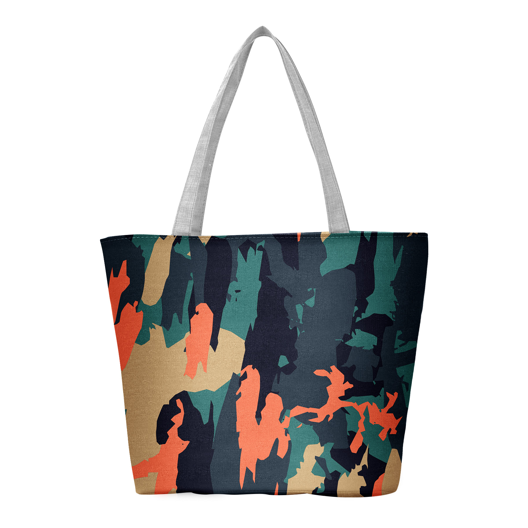 Canvas Tote Bag With Customized Pattern, custom tote bag with logo imprint 6