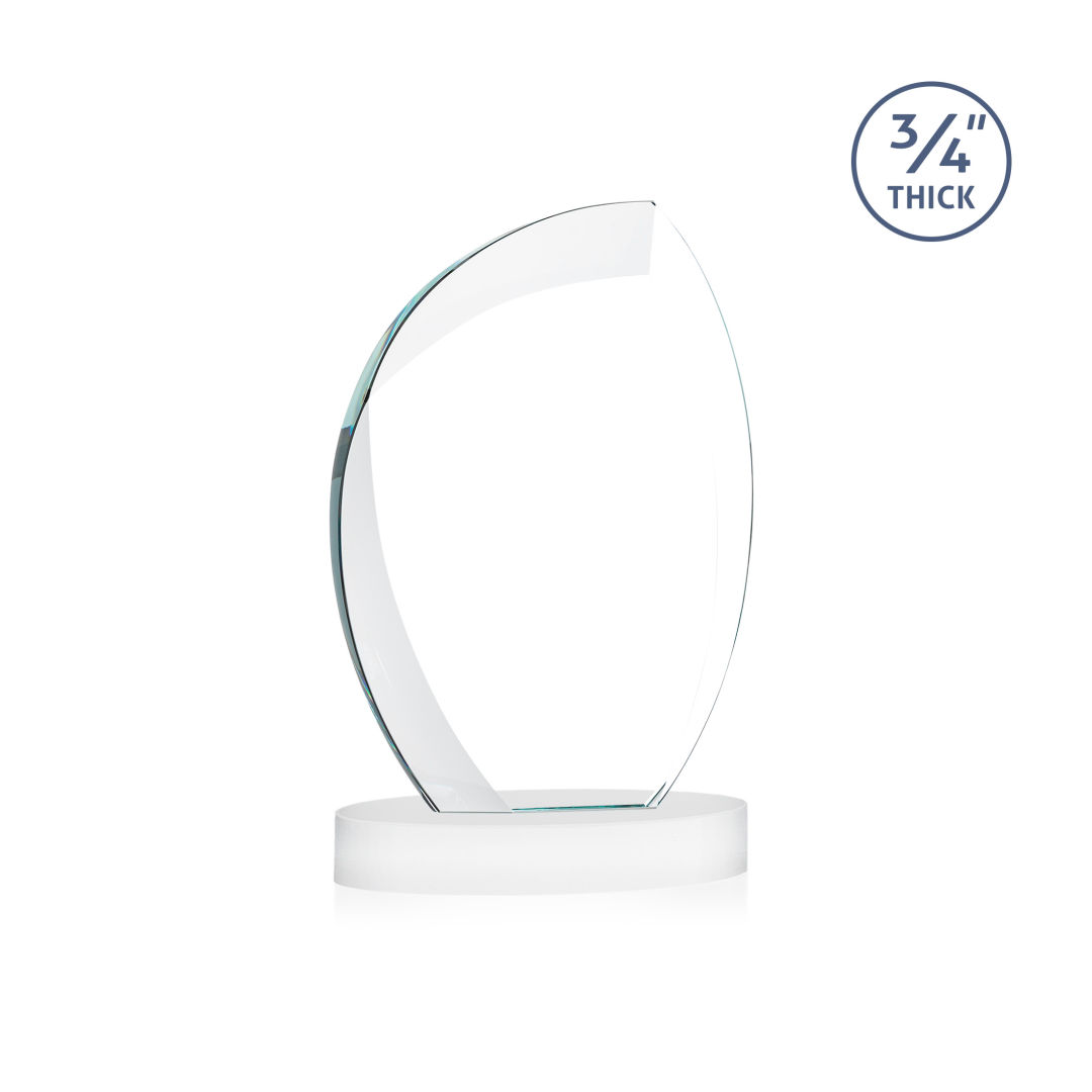 Wichita VividPrint™ Award on Alberton Base - White 1