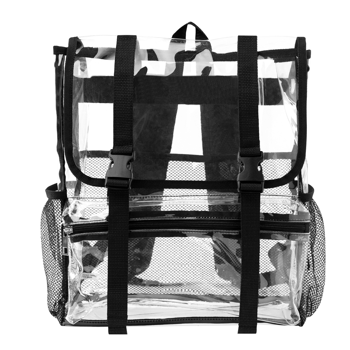 Clear Buckle Backpack 3