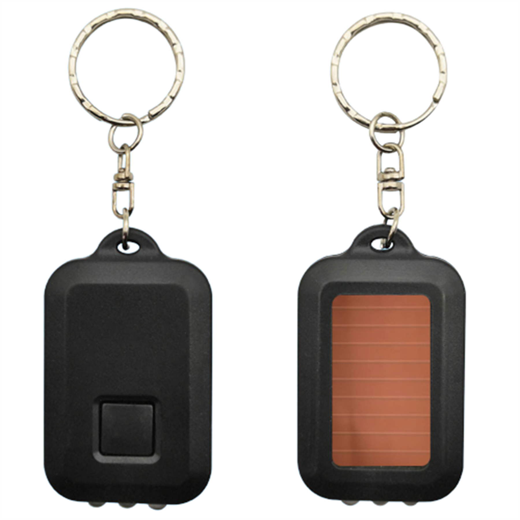 Solar Power 3 LED Light Keychain 4