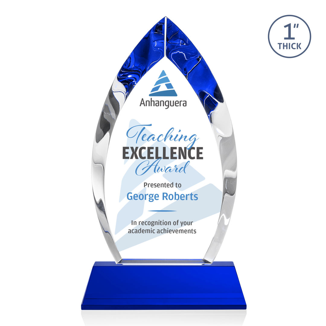 Marinello VividPrint™ Award on Base - Blue 8