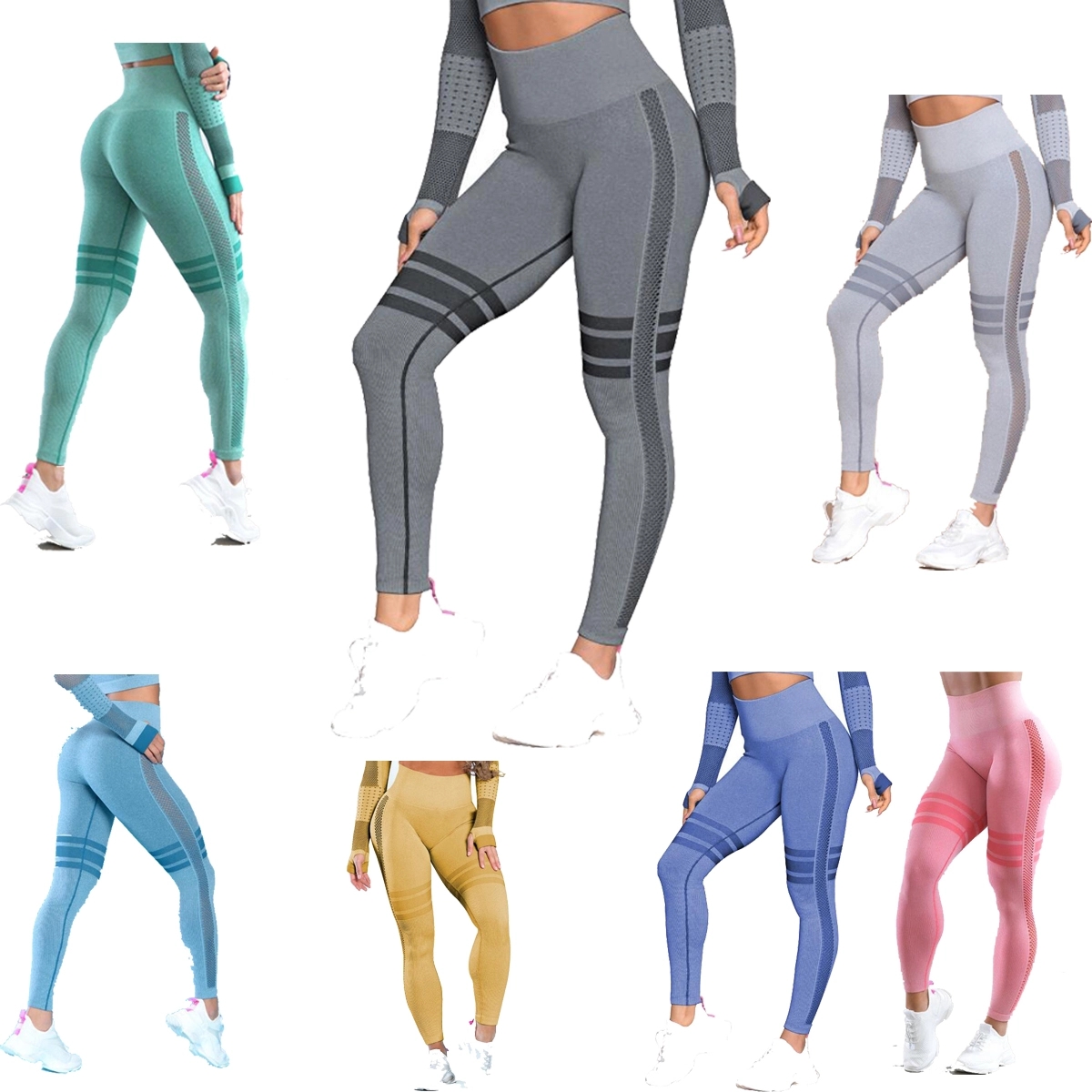 Seamless Leggings Sport Yoga Pants 2