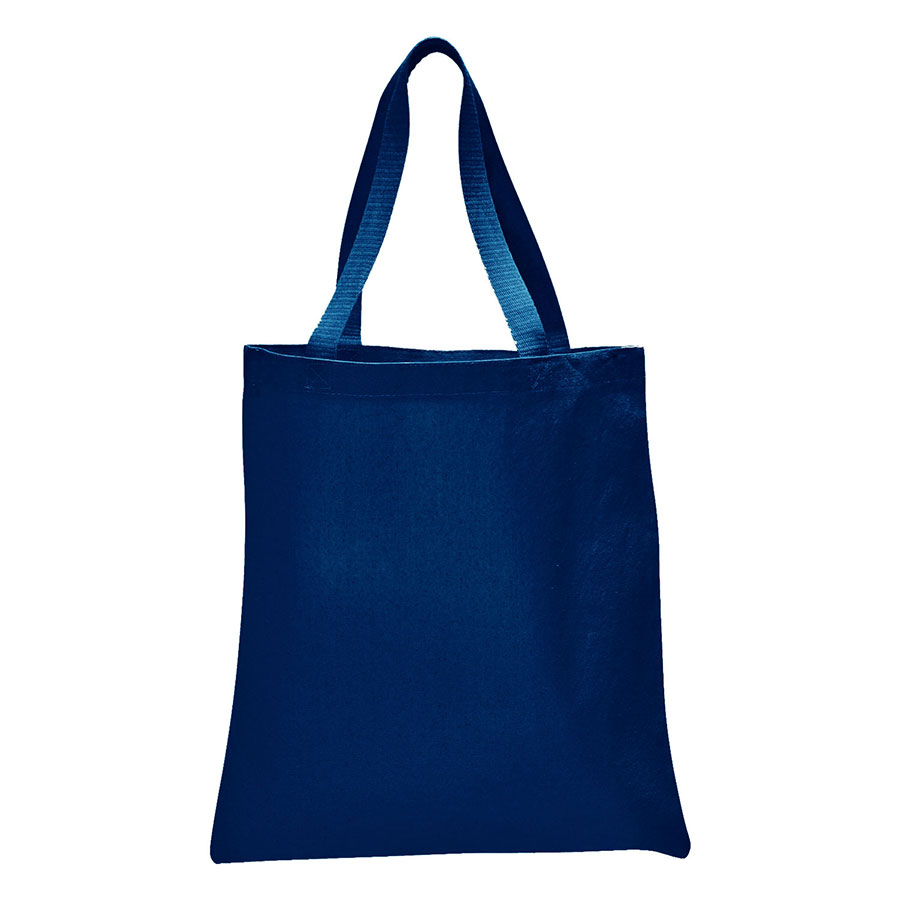 Value 6 oz Cotton Canvas Tote Bag - 15"W x16"H x 3"D x 14