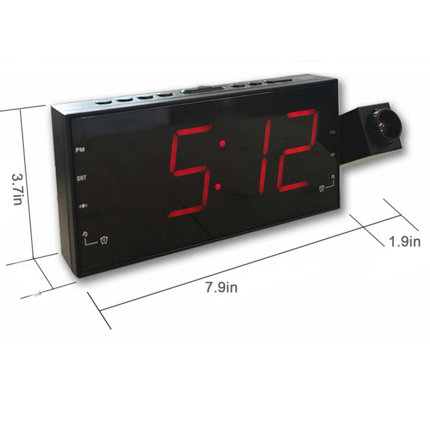 Digital Projection Alarm Clocks 5