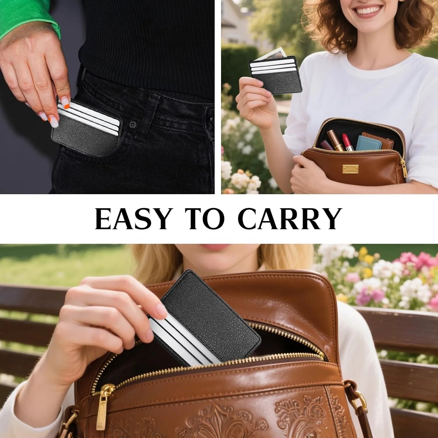 4 Card Ultra Thin Anti Magnetic Card Case 2