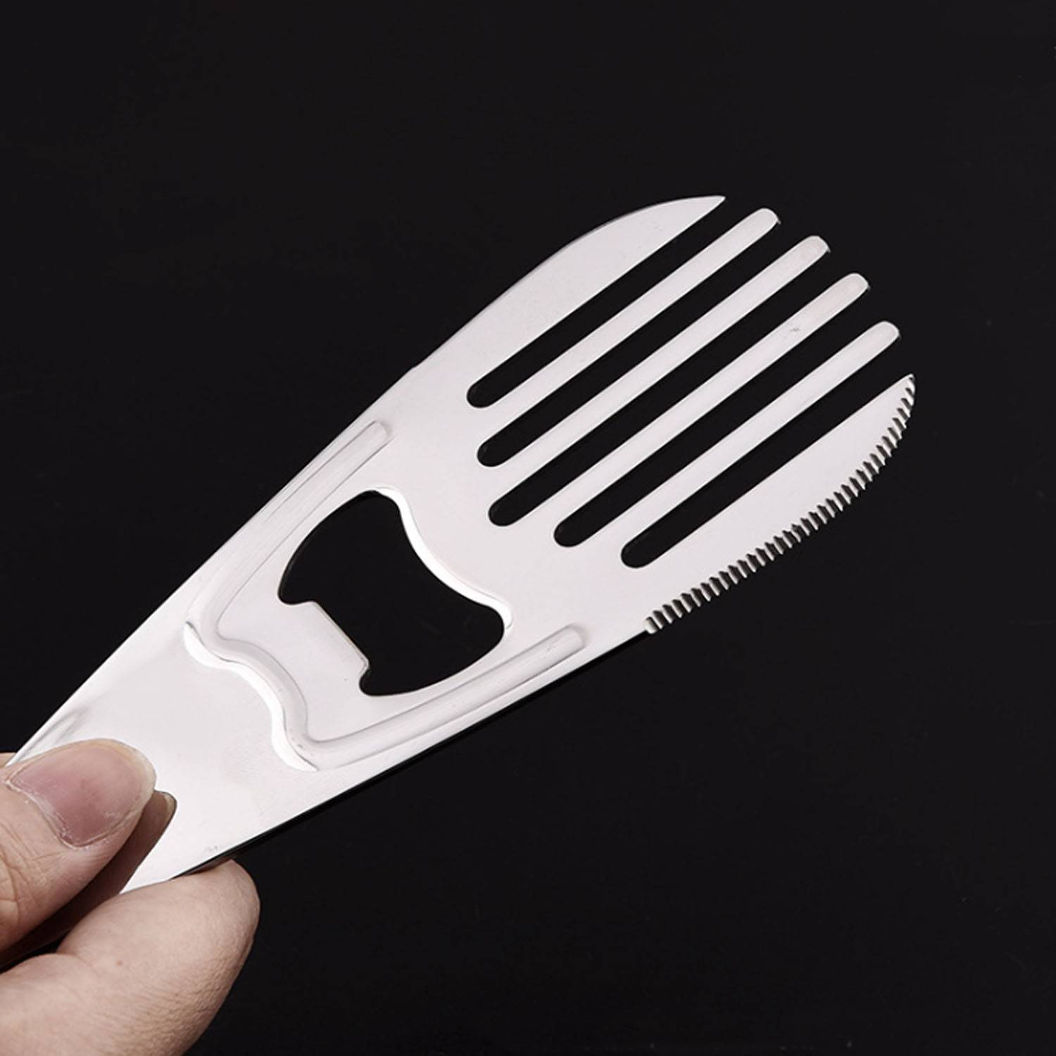Side Cutter Fork W/ Bottle Opener 7