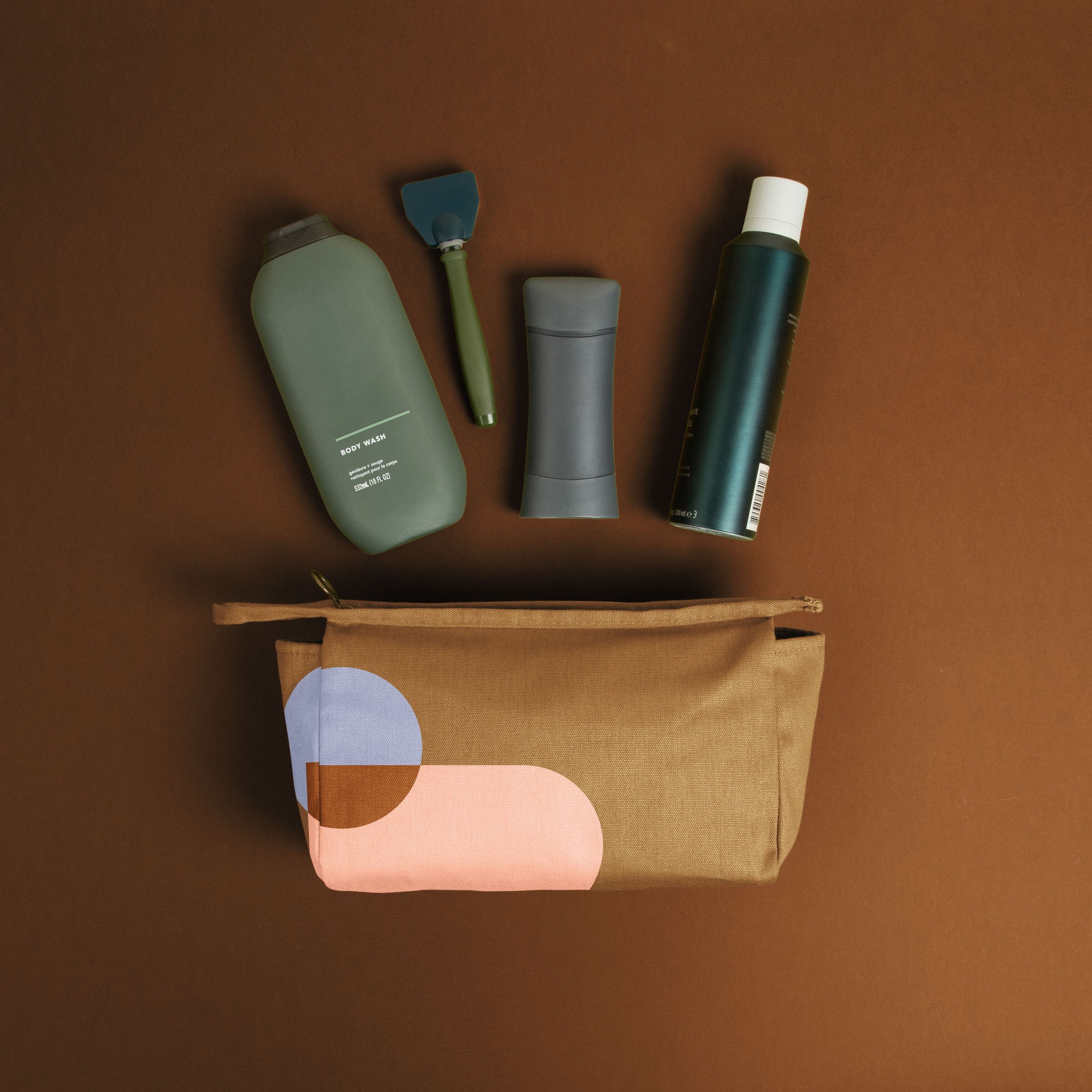 JETSETTER LARGE - COLORED CANVAS WITH LEATHER TAB 2