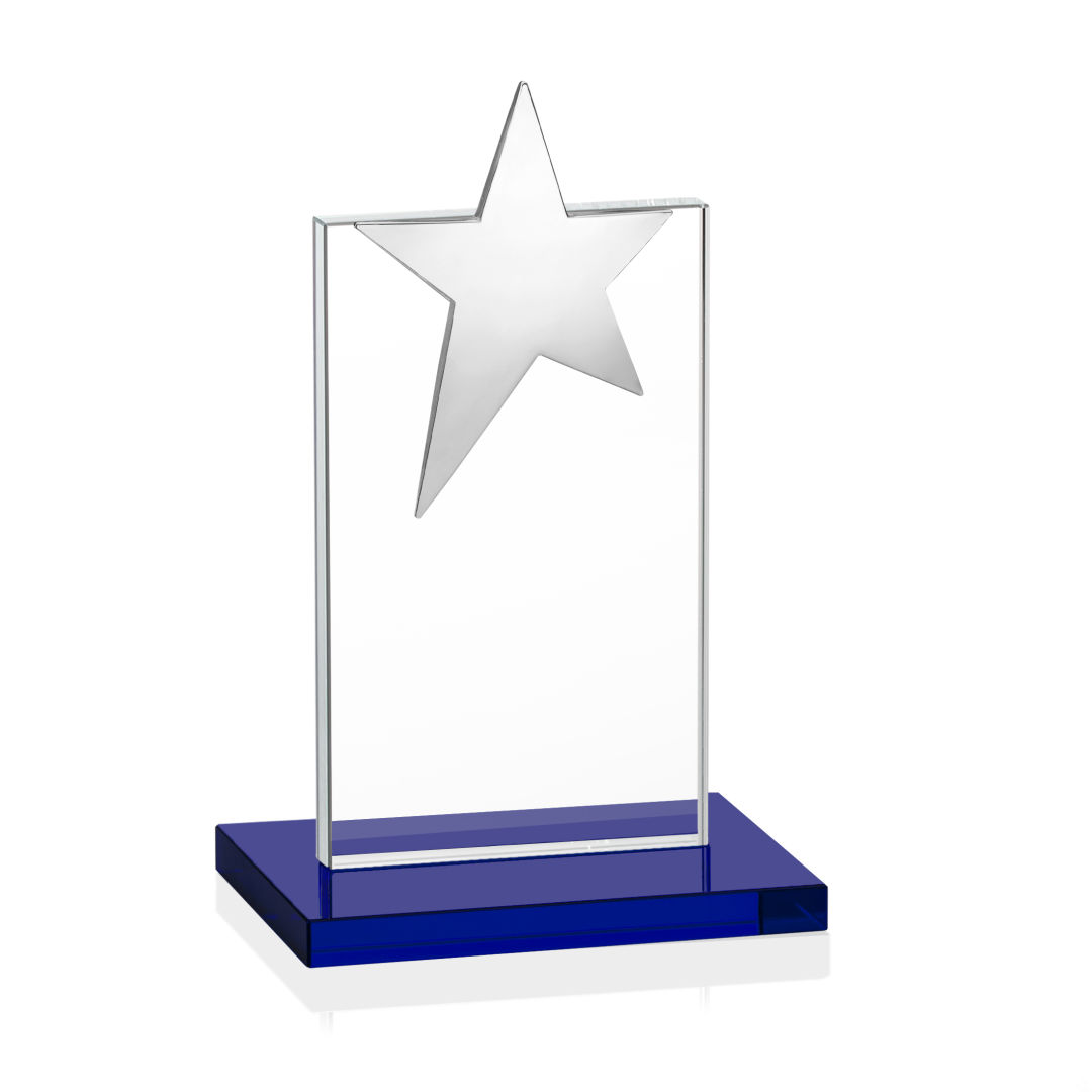 Bryanston Chrome Star VividPrint™ Award - Blue 10