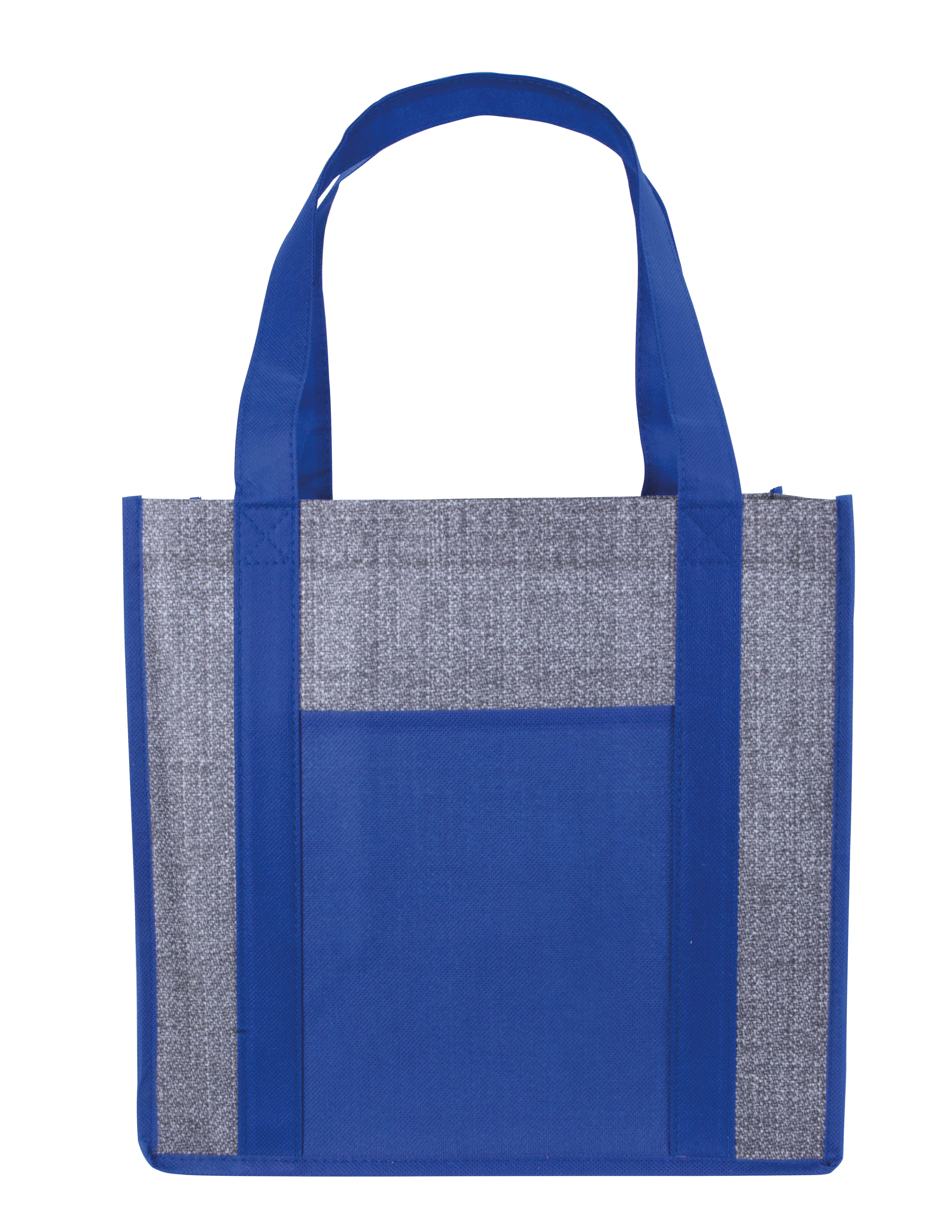 Good Value™ Laminated Heathered Non-Woven Grocery Tote 3