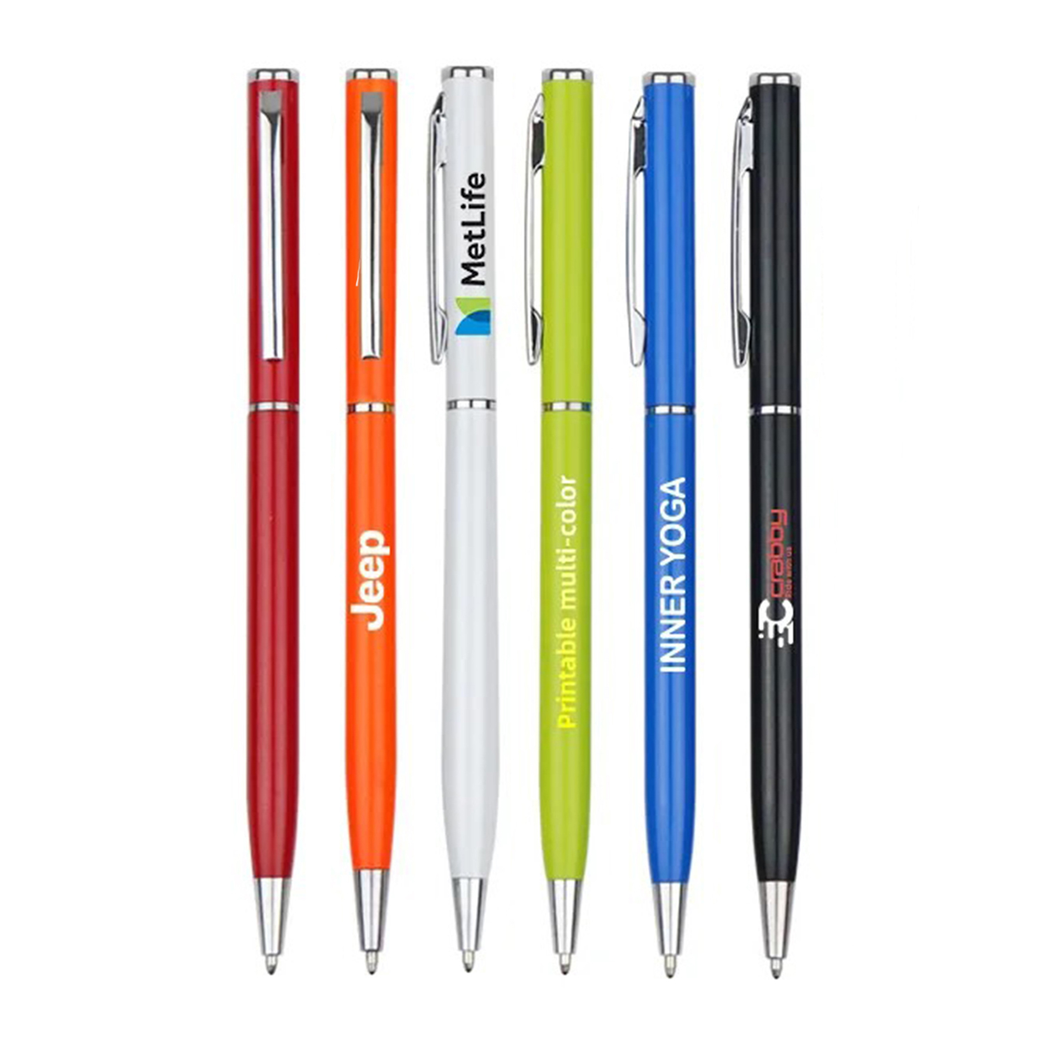 Metallic Twist Action Ballpoint Pen 5