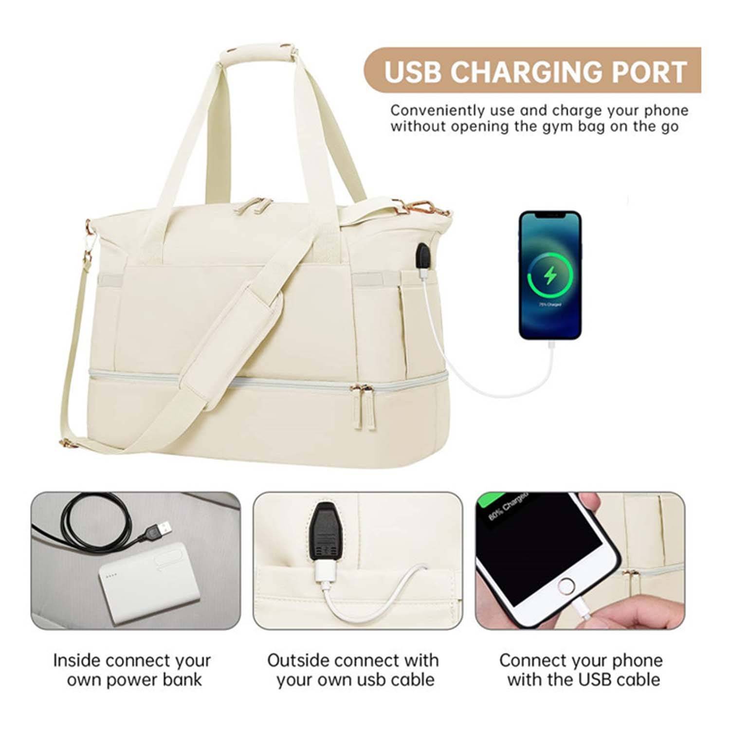 Fitness Waterproof Breathable Durable Luggage Bag 9
