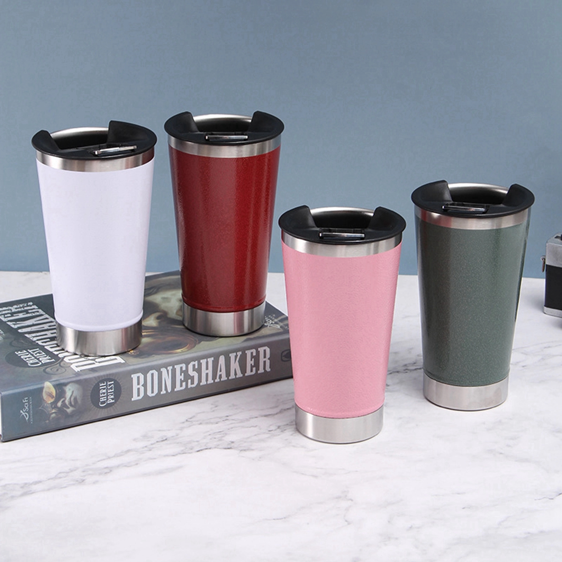 20 Oz. Stainless Steel Insulated Tumbler with Bottle Opener 7
