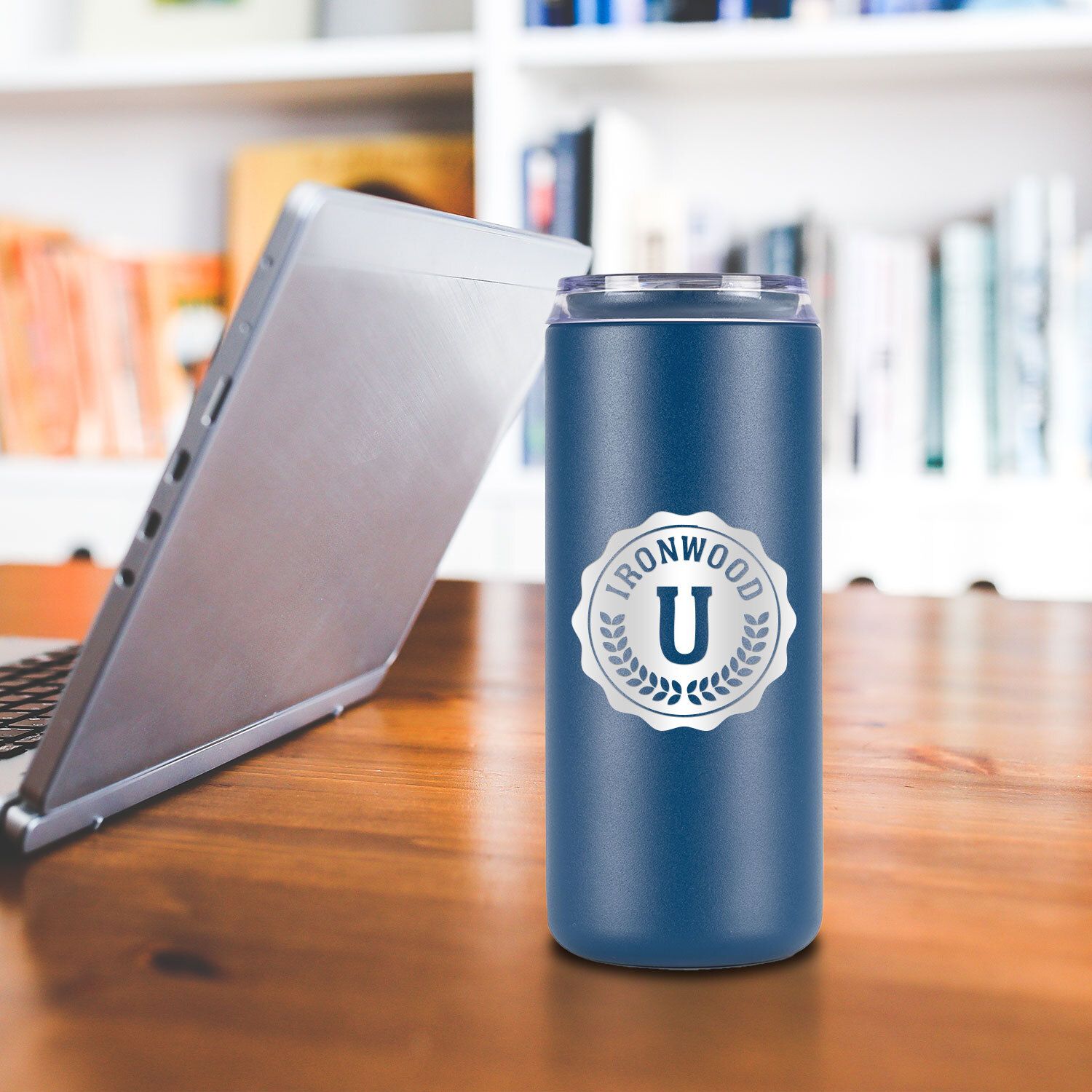 LASER ENGRAVED SARATOGA SLIM TUMBLER 20 OZ