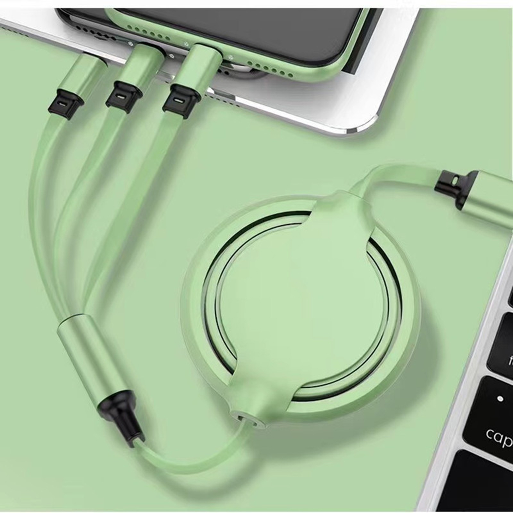 3 in 1 Telescopic Charging Cable 1