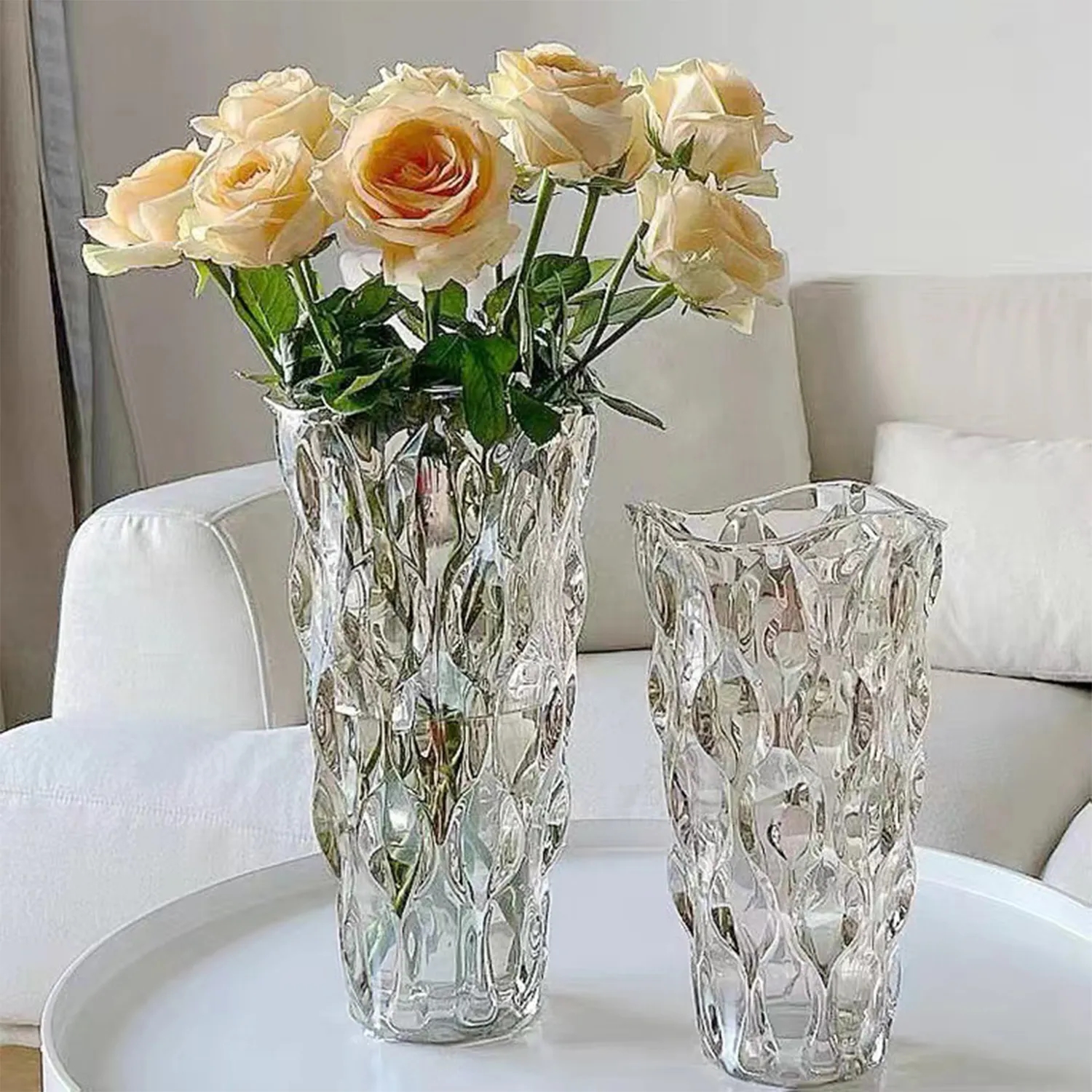 Glass Flower Vase for Delicate Plants 3