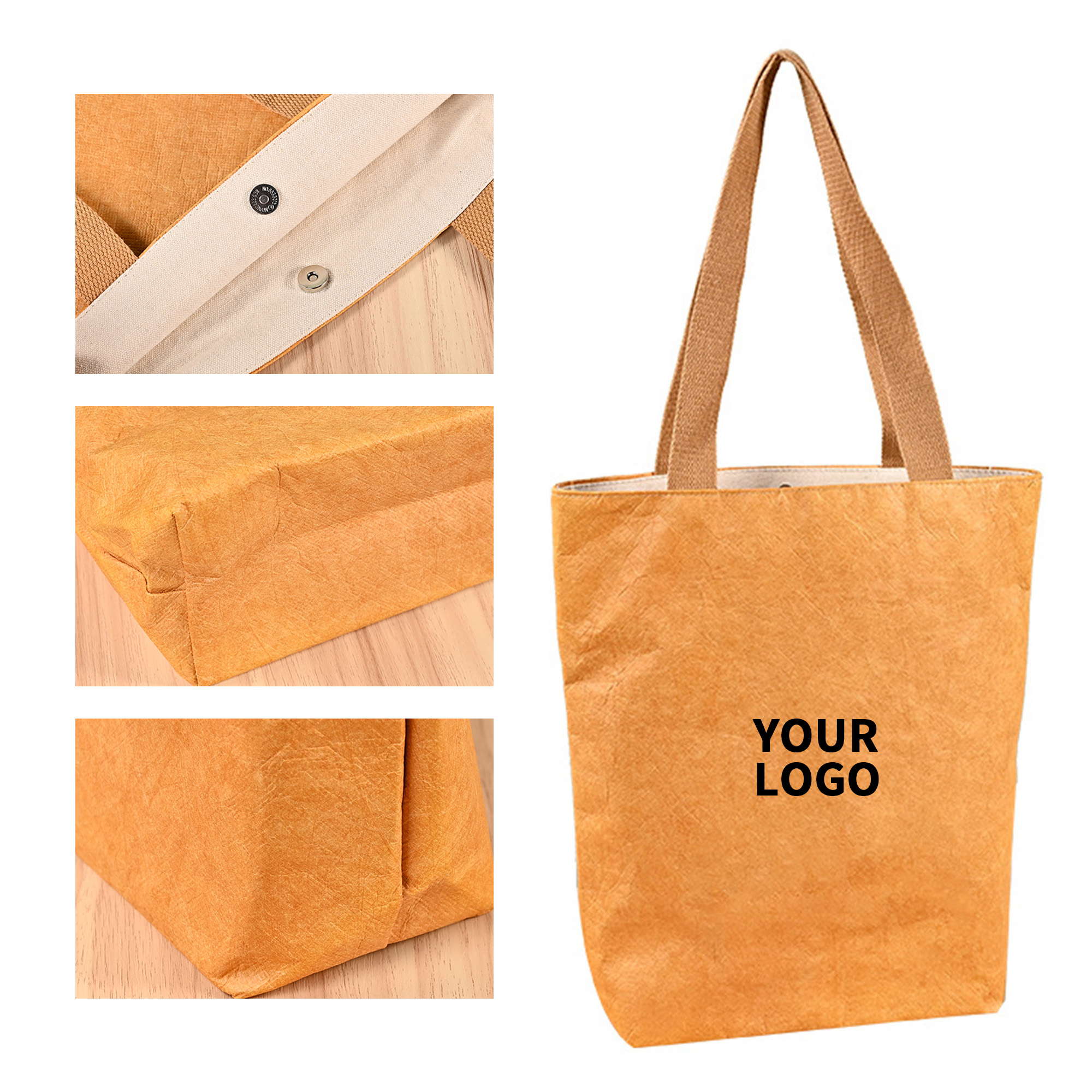 Leather Like Paper Tote 1