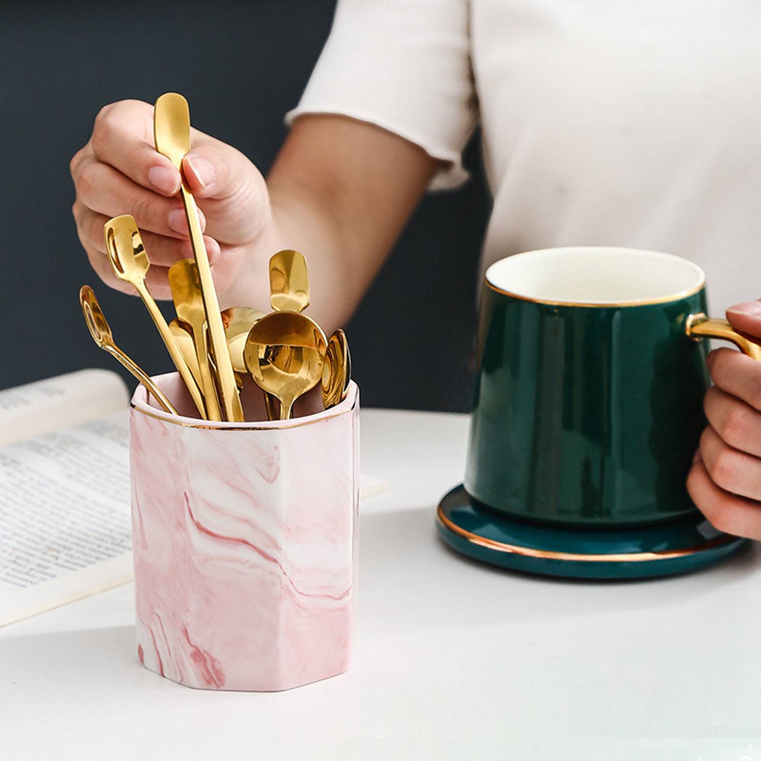 Ceramic Desk Organizer 6