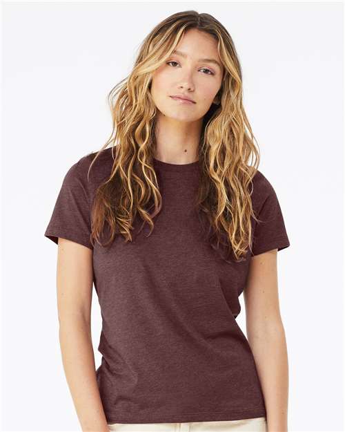 Women's Relaxed Fit Heather CVC Tee - 6400CVC 217