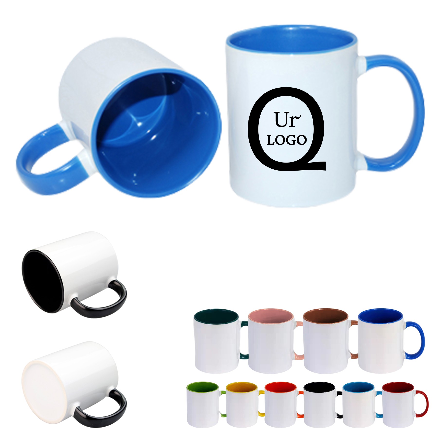 11 Oz Inner Color Ceramic Mugs 13