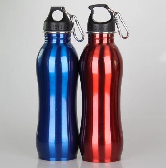24 OZ Single Wall Metal Sport Water Bottle, custom water bottle with logo imprint 9