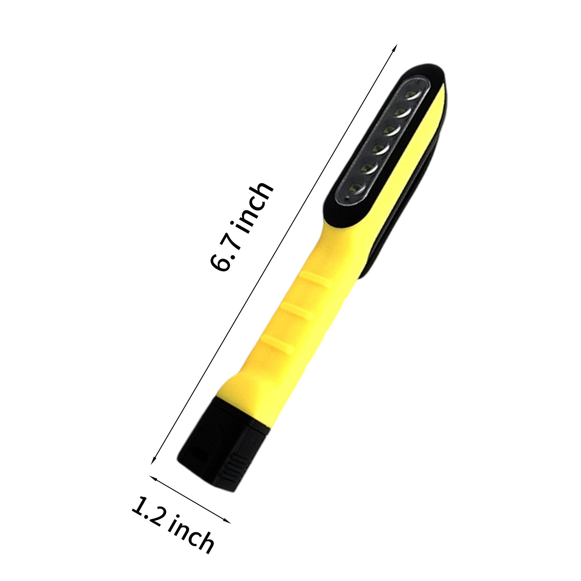 COB LED Pocket Work Light With Magnetic Base 6.7" x 1.2" 7