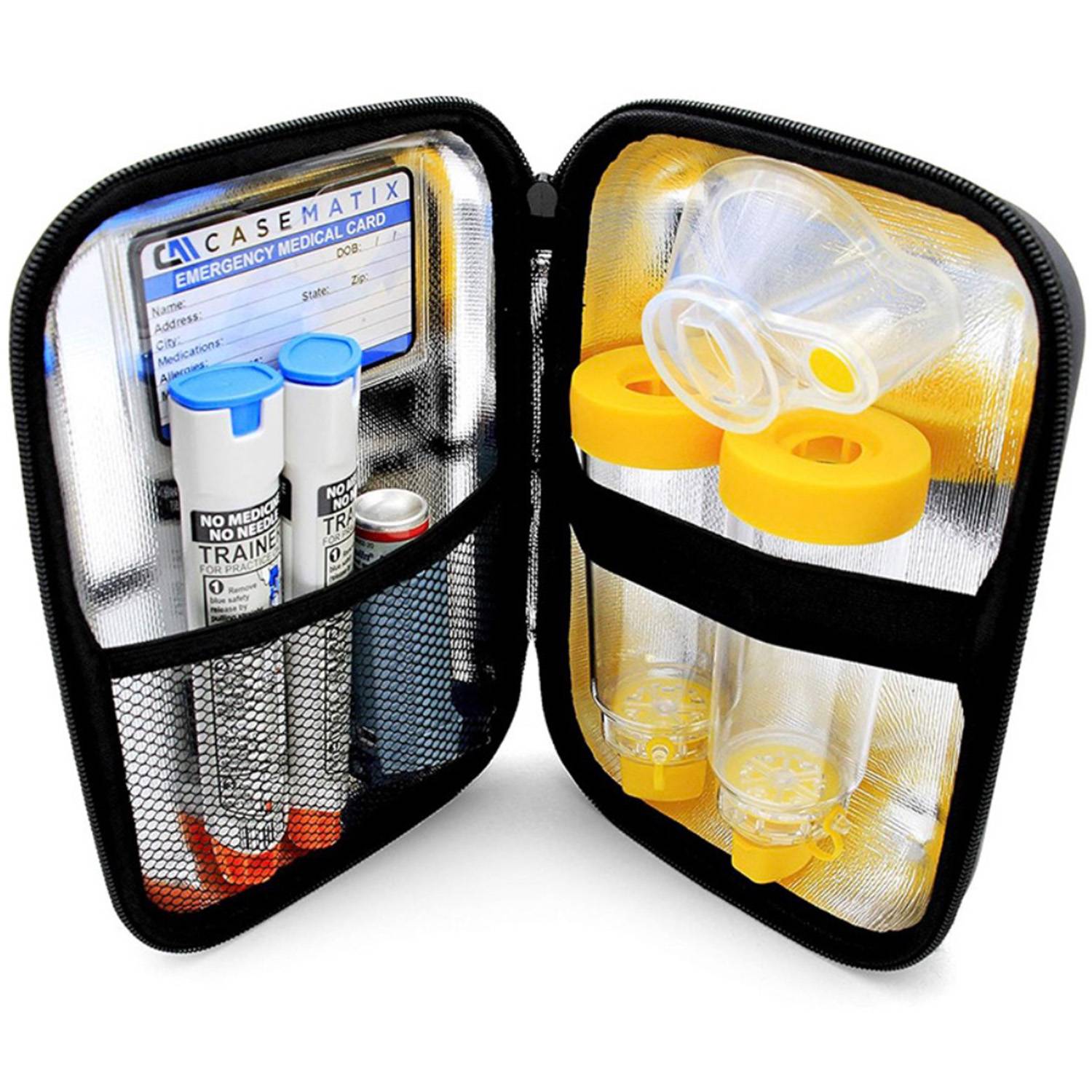Insulated Asthma Inhaler Medicine Travel Bag 4