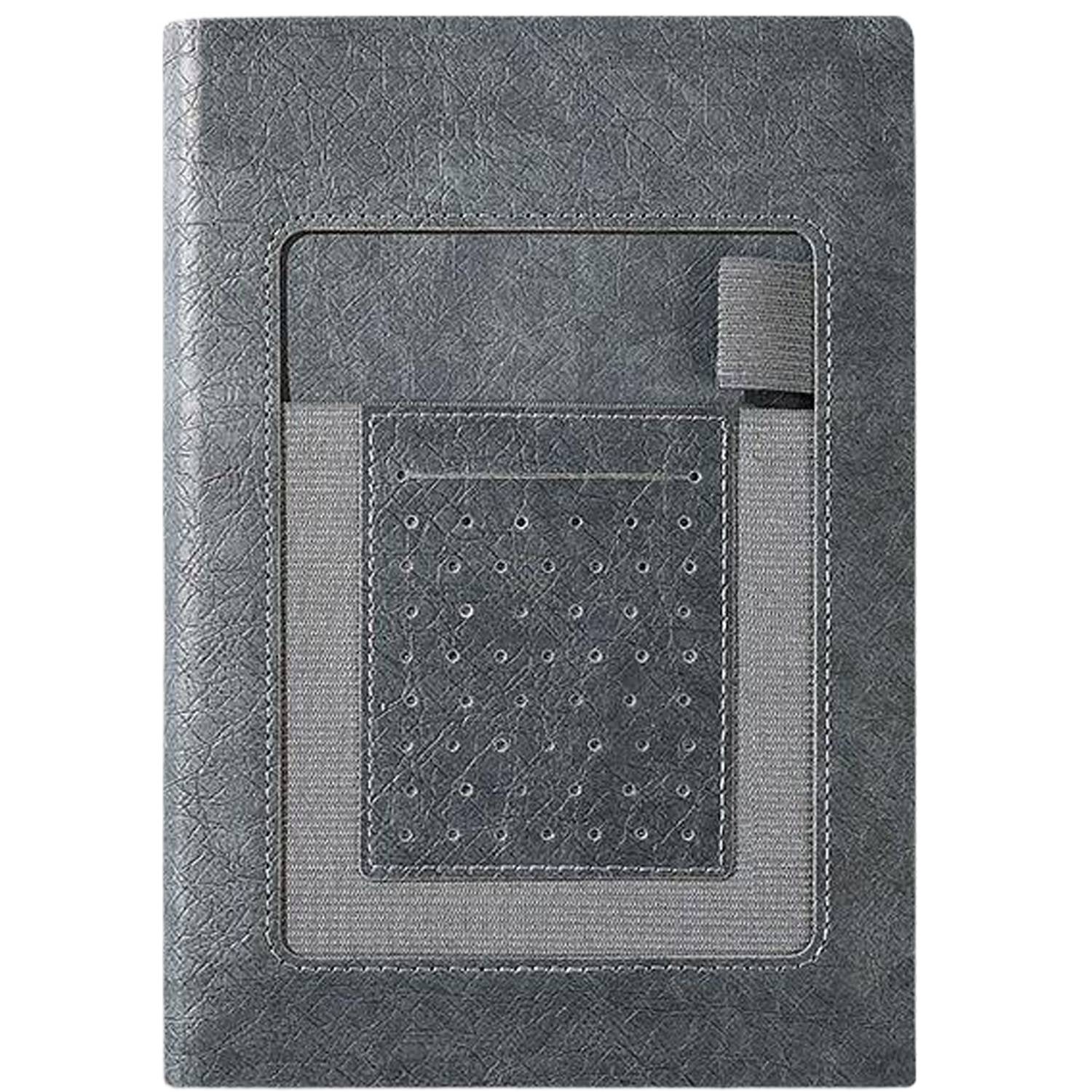 A5 PU Leather Business Notebook w/ Pocket 4