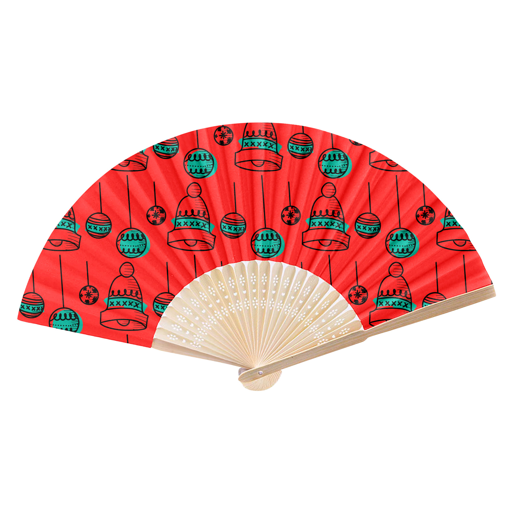 Foldable Bamboo Paper Fan 17