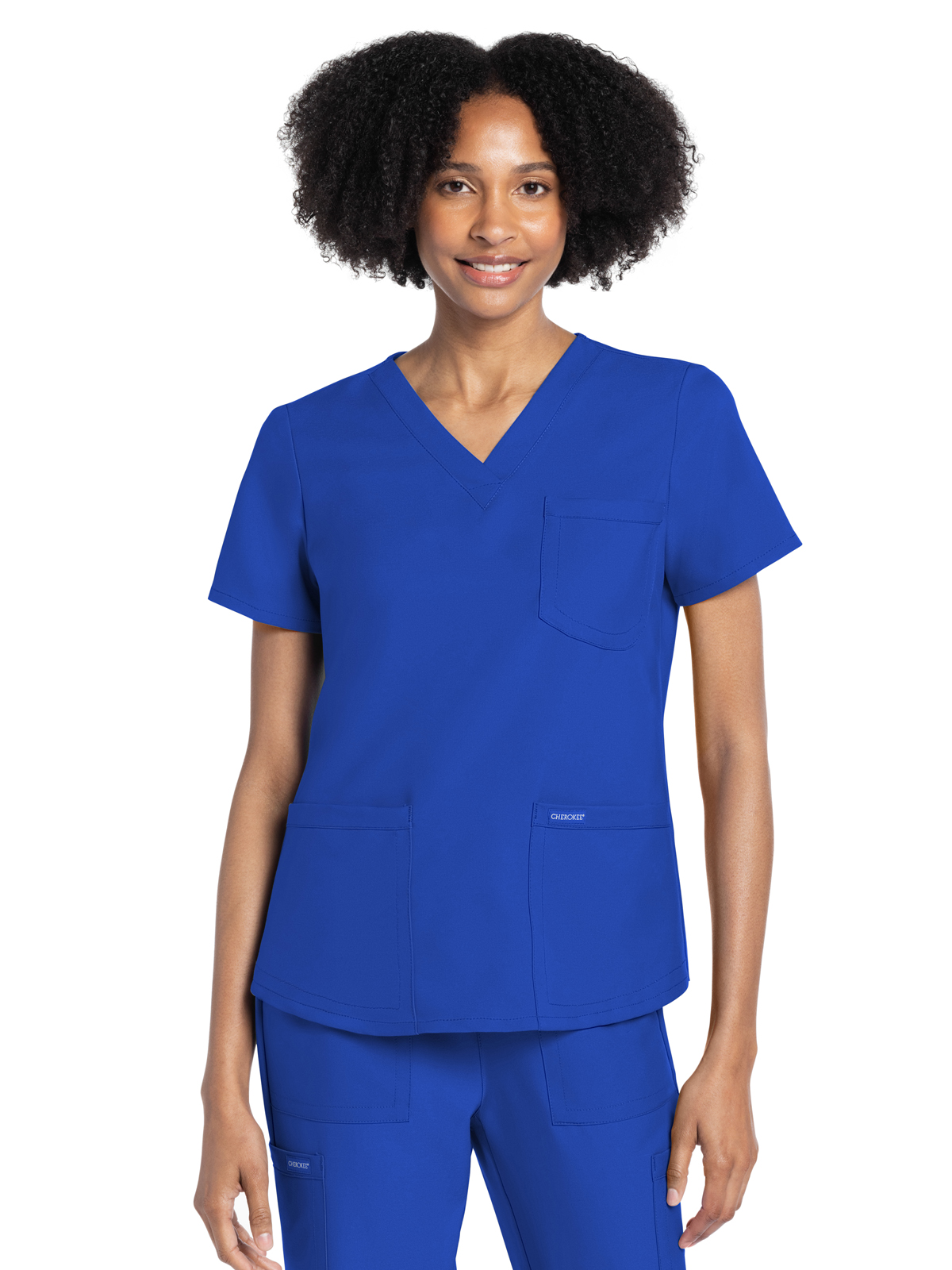 Cherokee - WW Originals Ultra - Women's 3-Pocket V-Neck Top 9