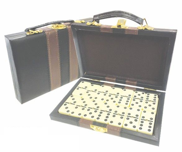 Large Domino Set With Deluxe Storage Case 5