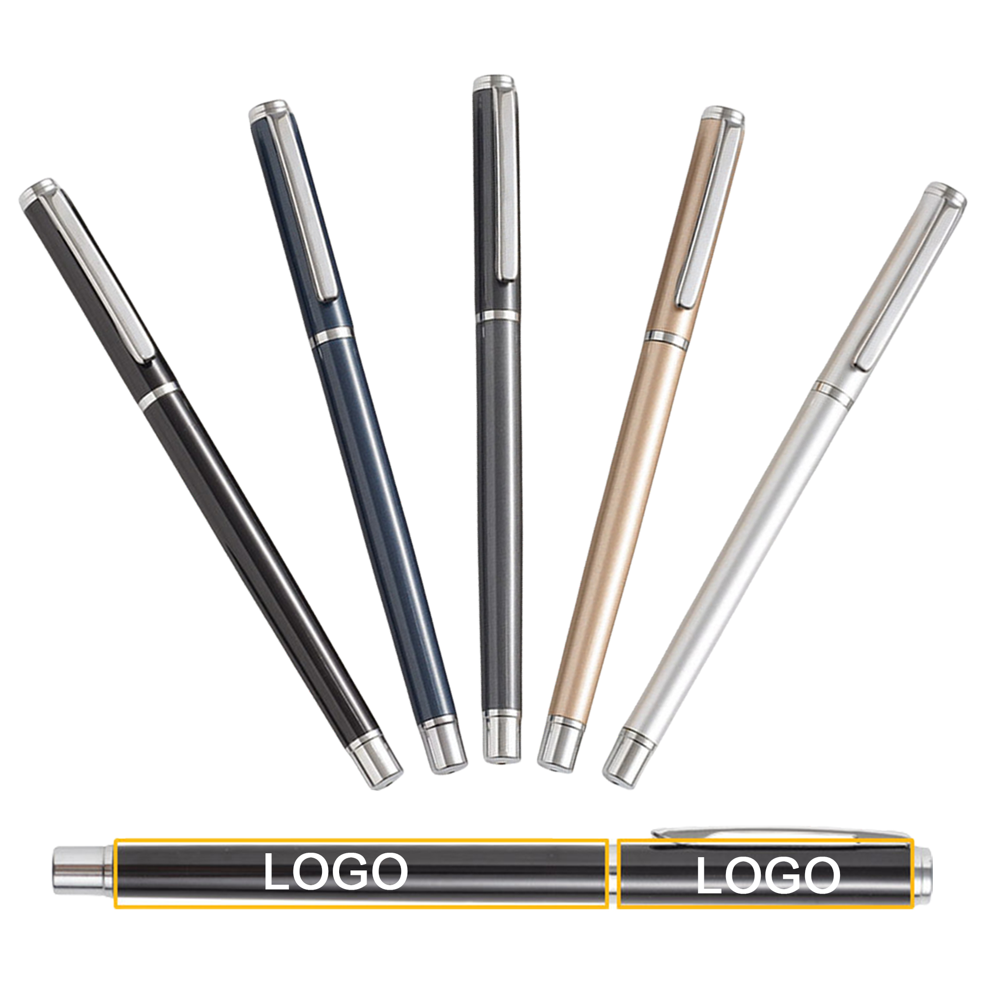 Matte Finish Aluminum Gel Pen 2