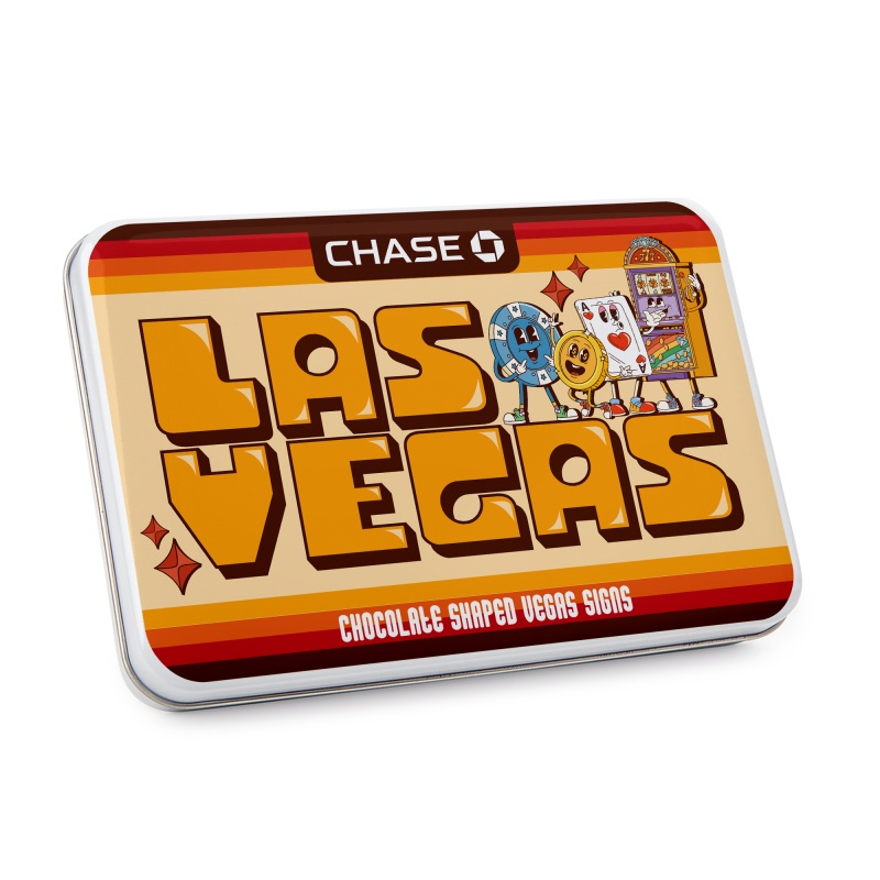 Gift Tin with Las Vegas Sign Chocolates 4
