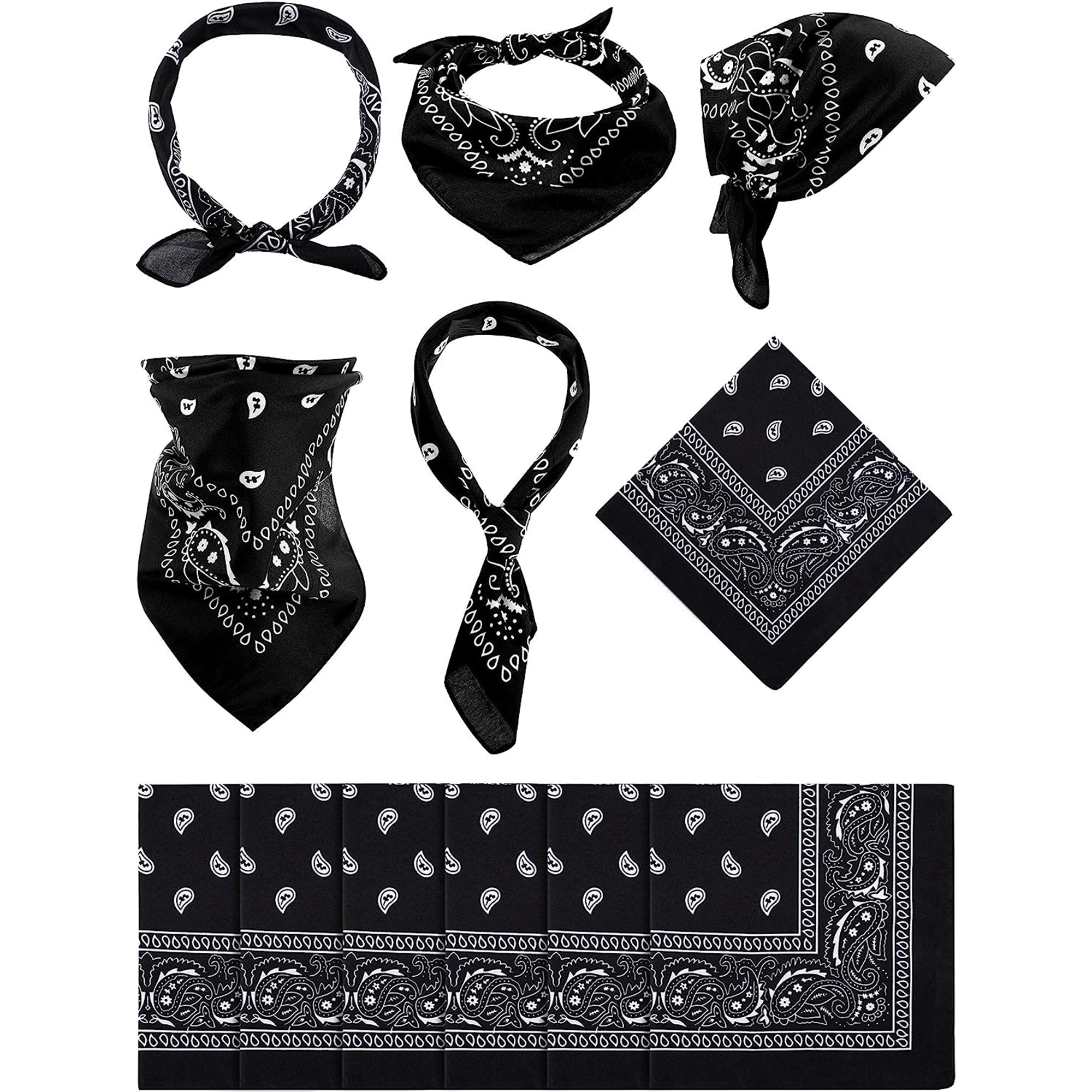 Muti-function Polyester Bandana MOQ 100 2