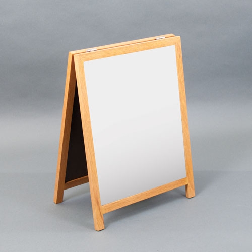 Countertop A-Frame Wet-Erase Board - 12"W x 14"H 5