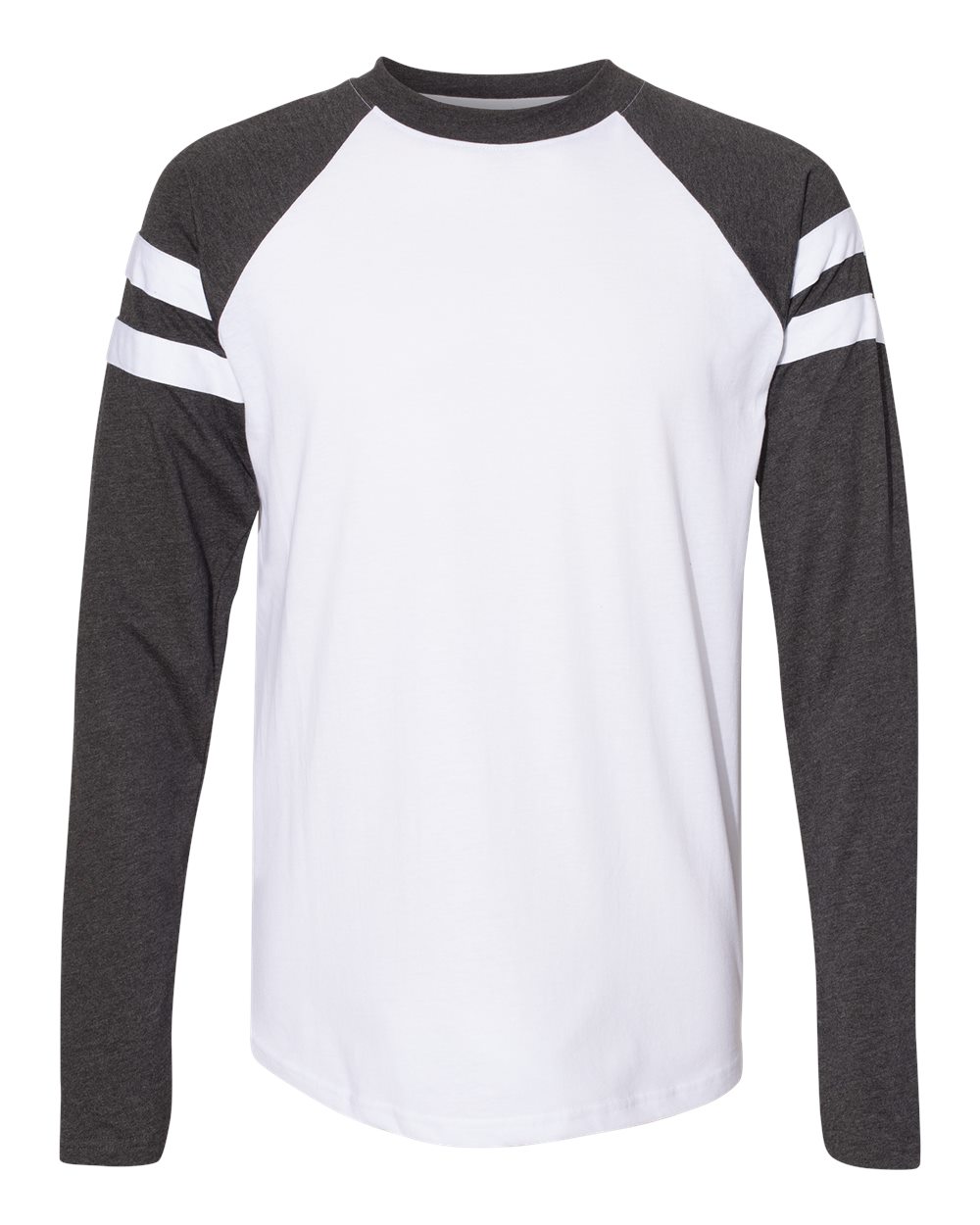 Unisex Fine Jersey Mash Up Long Sleeve Tee - 6934 39