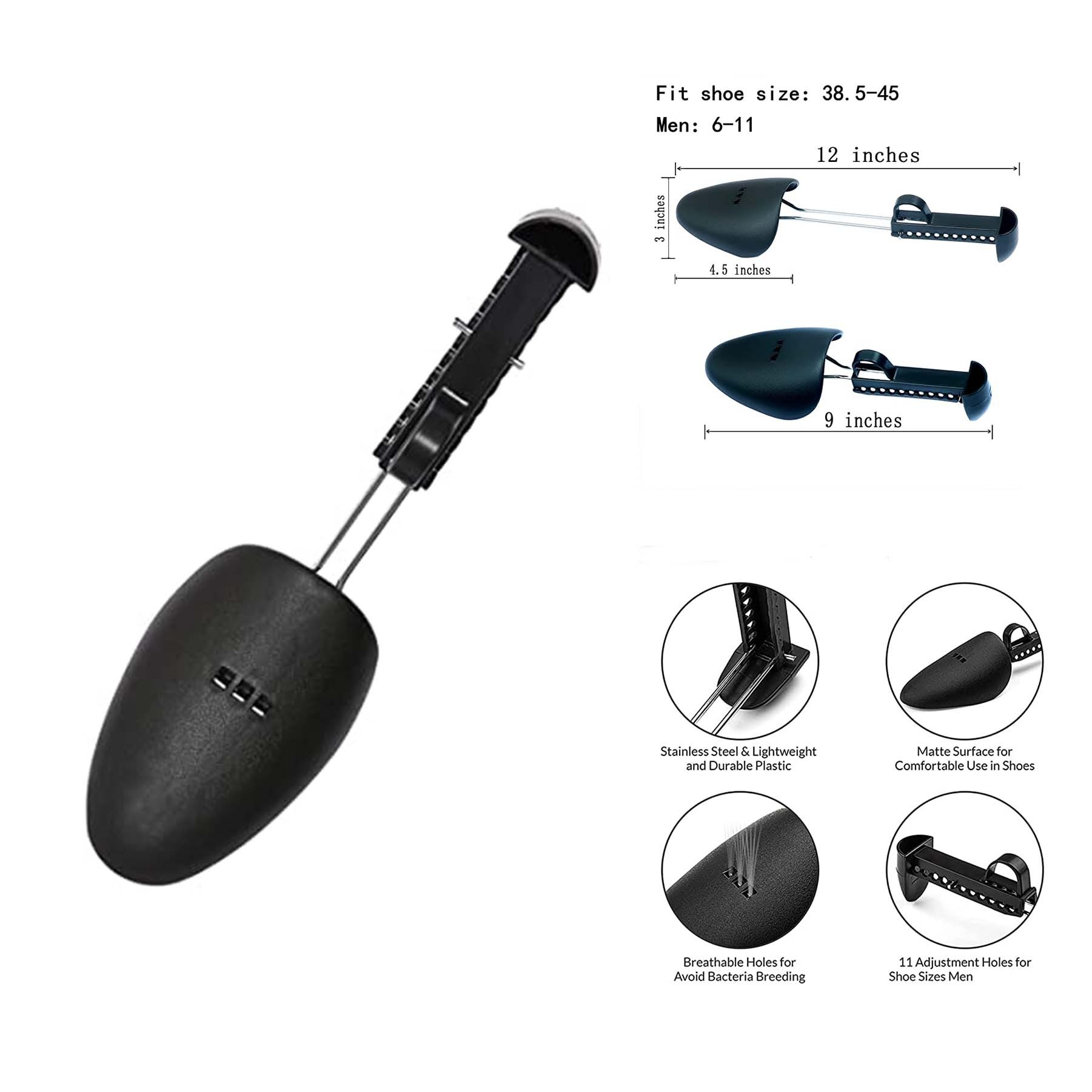 Plastic Shoe Tree Stretcher Shaper for Men 2