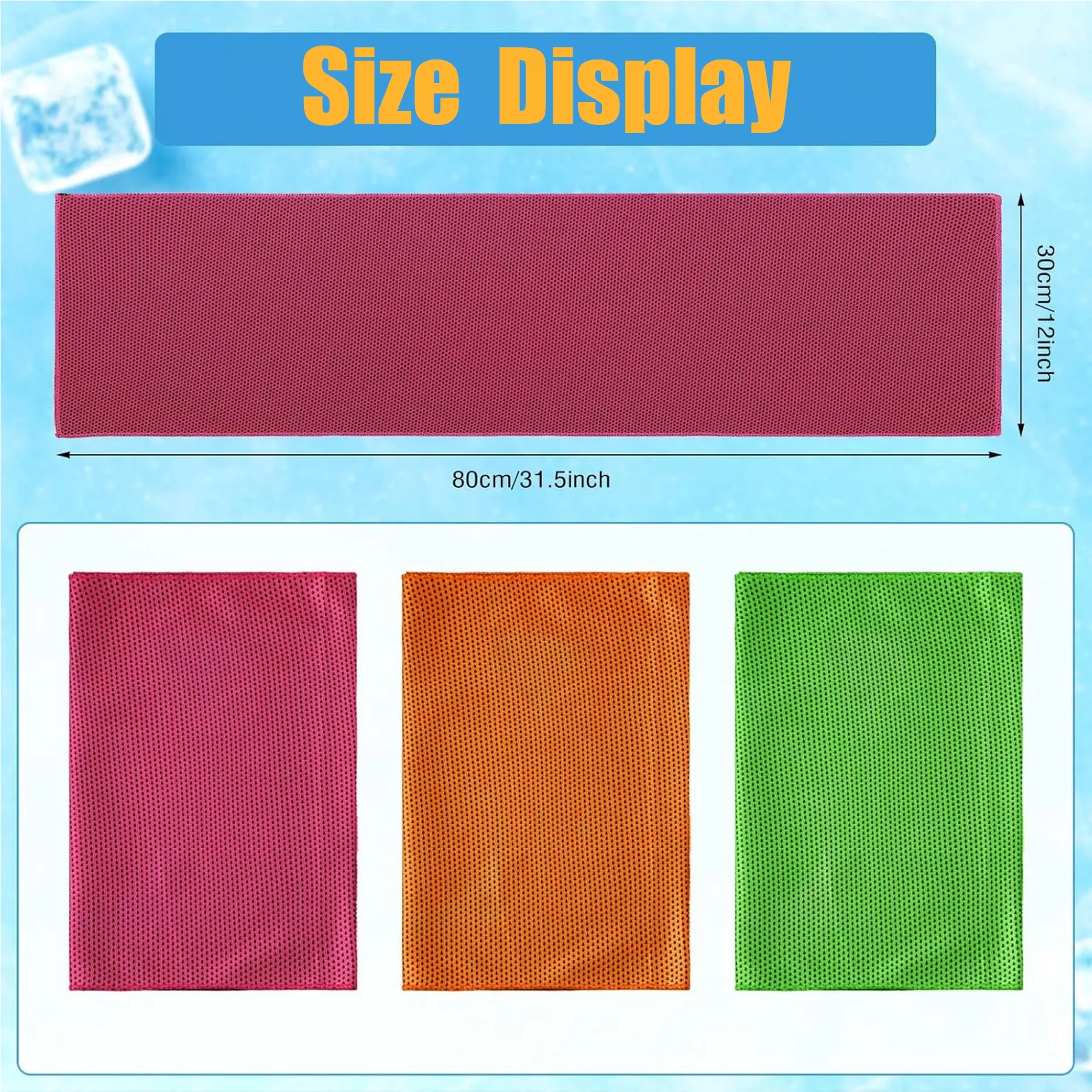Full Color Sport Cooling Towel 5