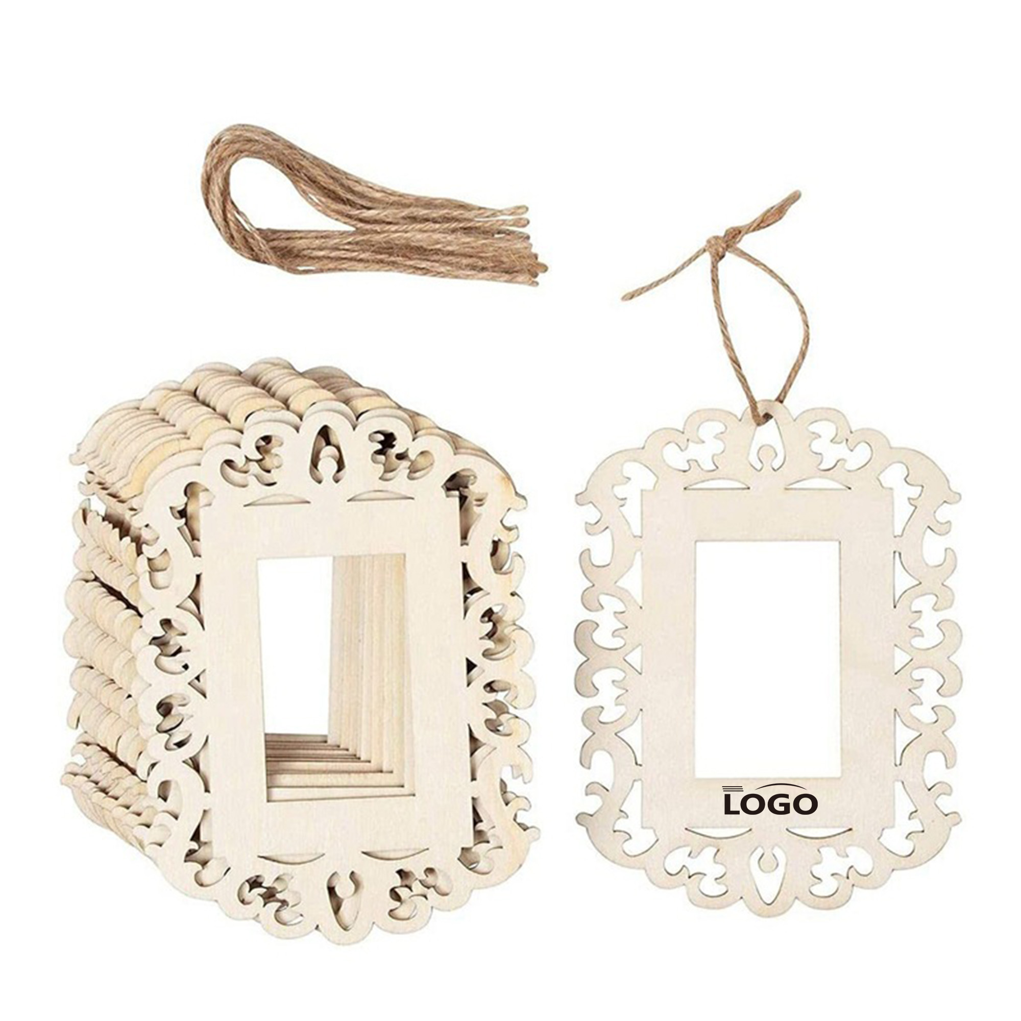 Wooden Picture Frames Unfinished Photo Decoration DIY 4