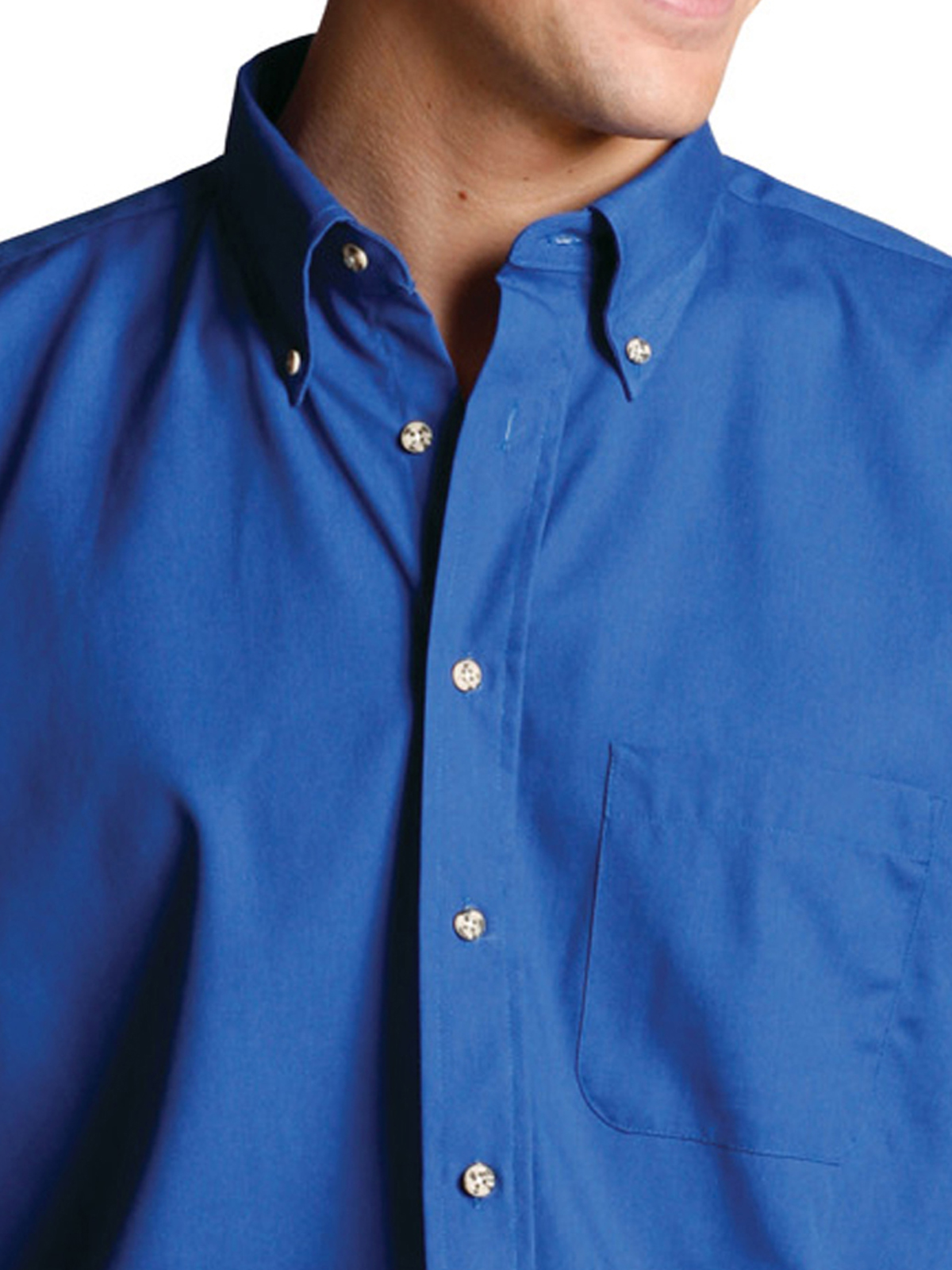Edwards - Men's 1-Pocket Long Sleeve Poplin Shirt 19