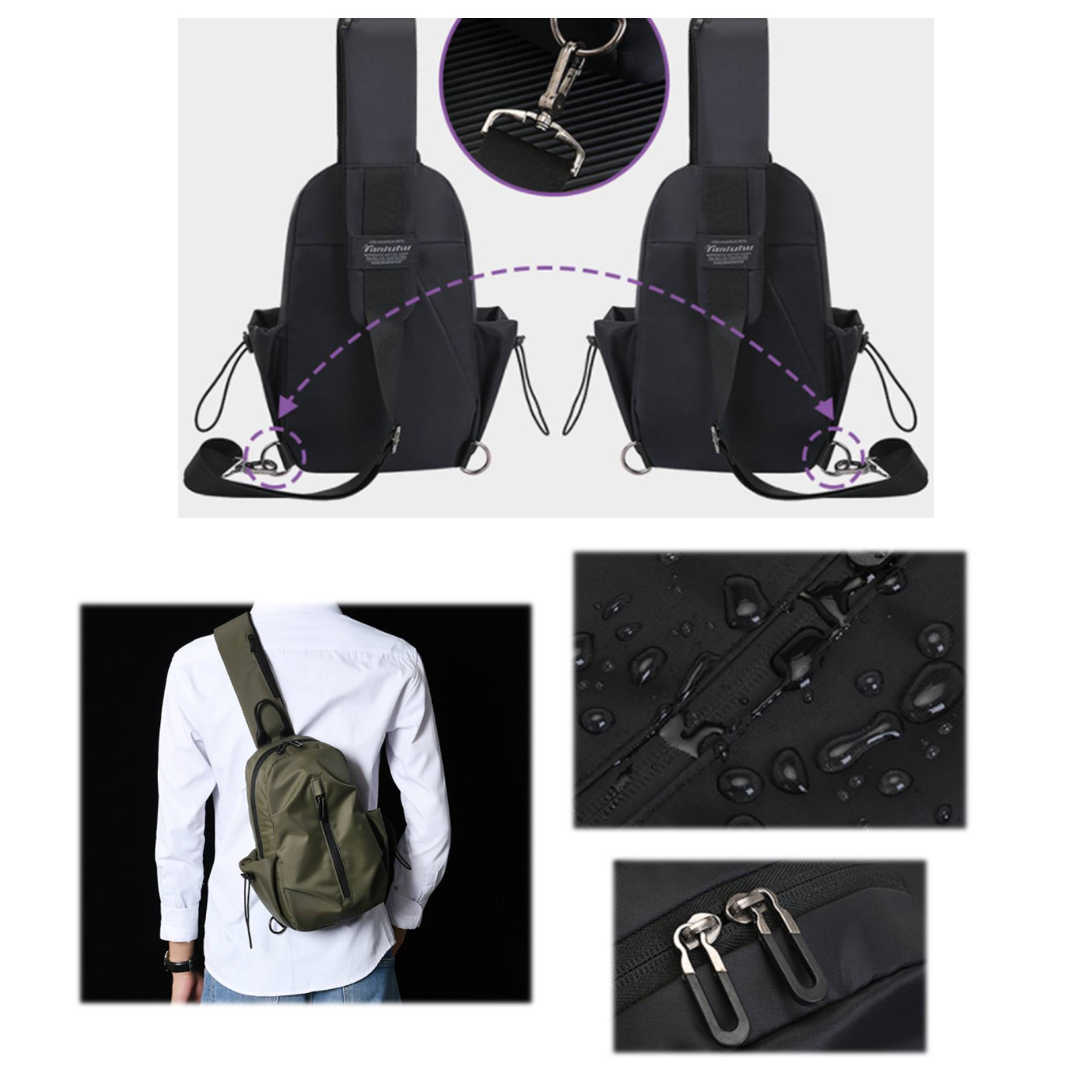 Men's Business Casual Messenger Bag 2