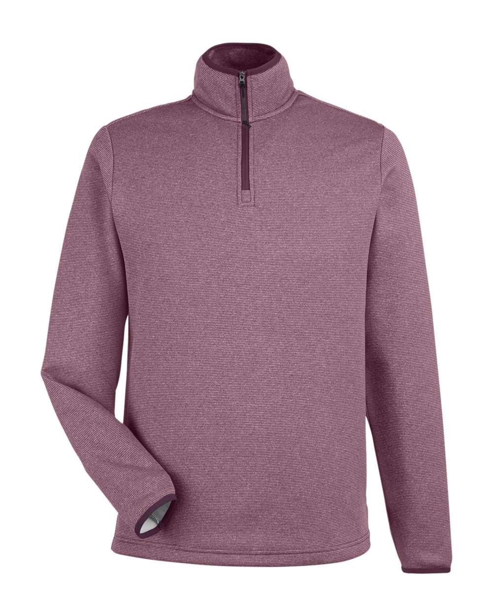 Men's Venture Heathered Stripe Quarter-Zip Pullover - CE73 9
