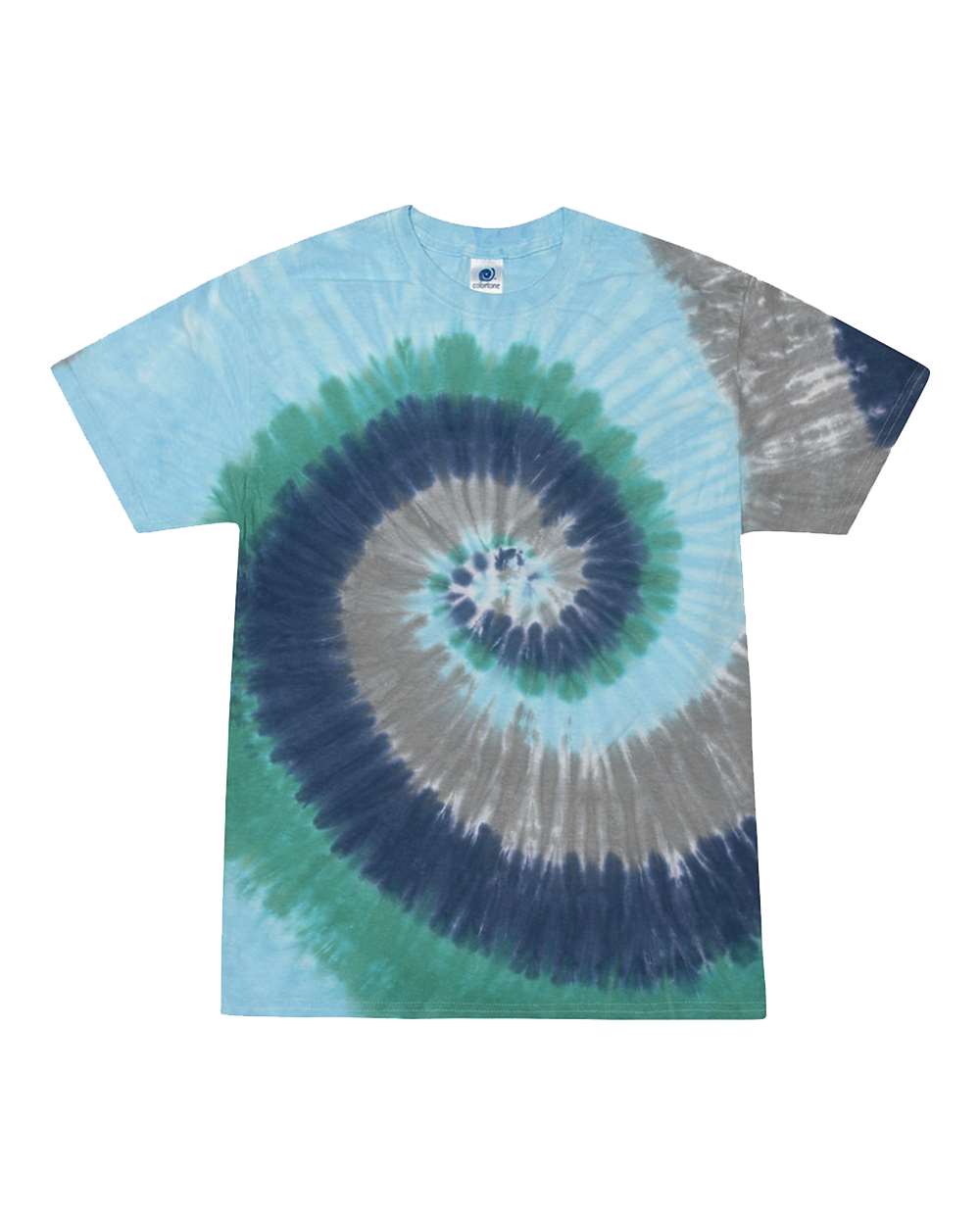 Unisex Multi-Color Tie-Dyed T-Shirt - 1000 64