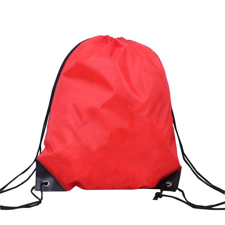 Customized Oxford cloth drawstring backpack 2