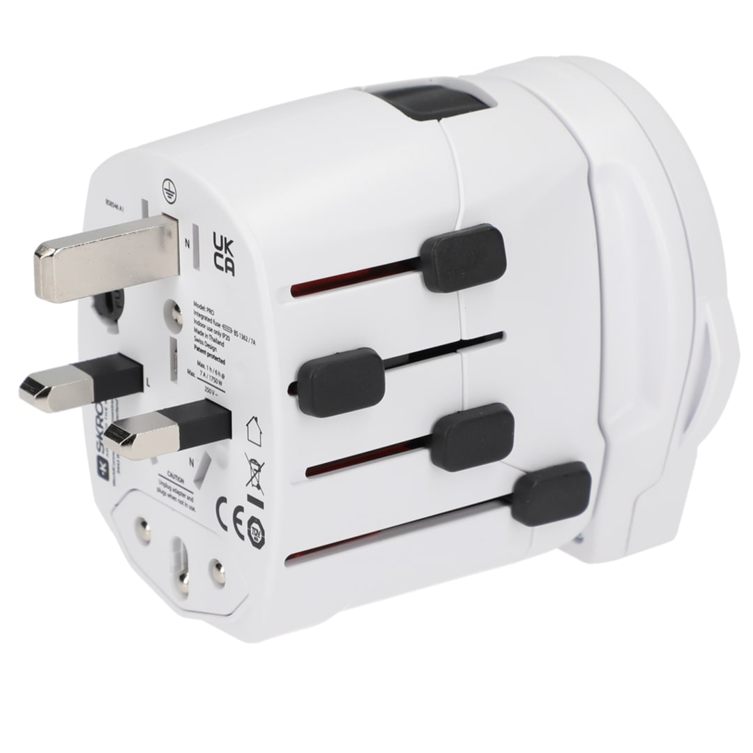 SKROSS World Travel Adapter PRO World & USB 2