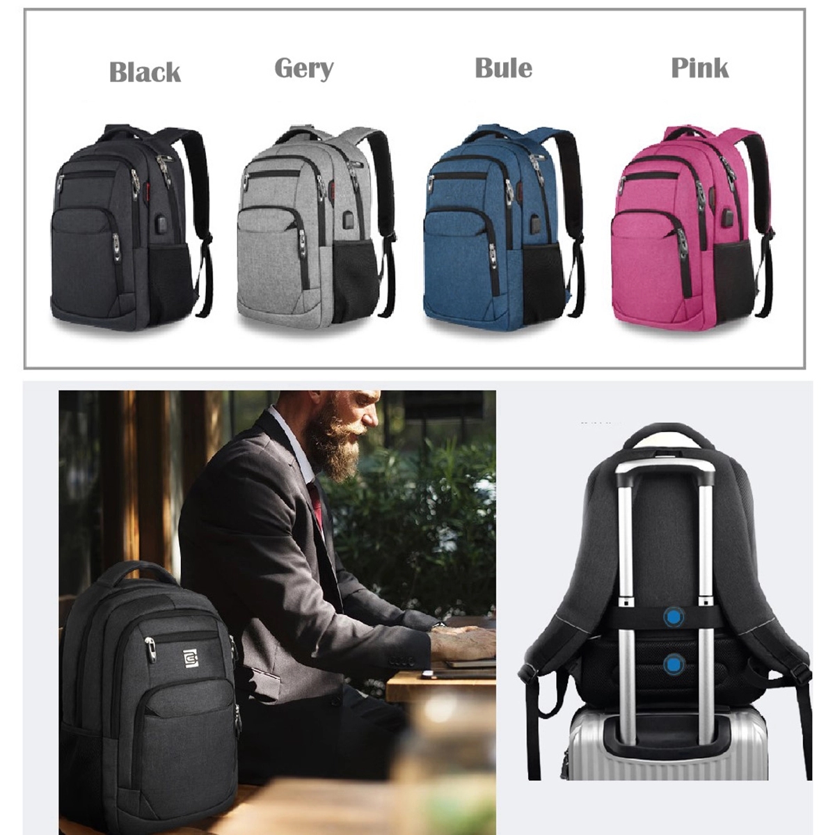 Business Laptop Backpack Travel 2