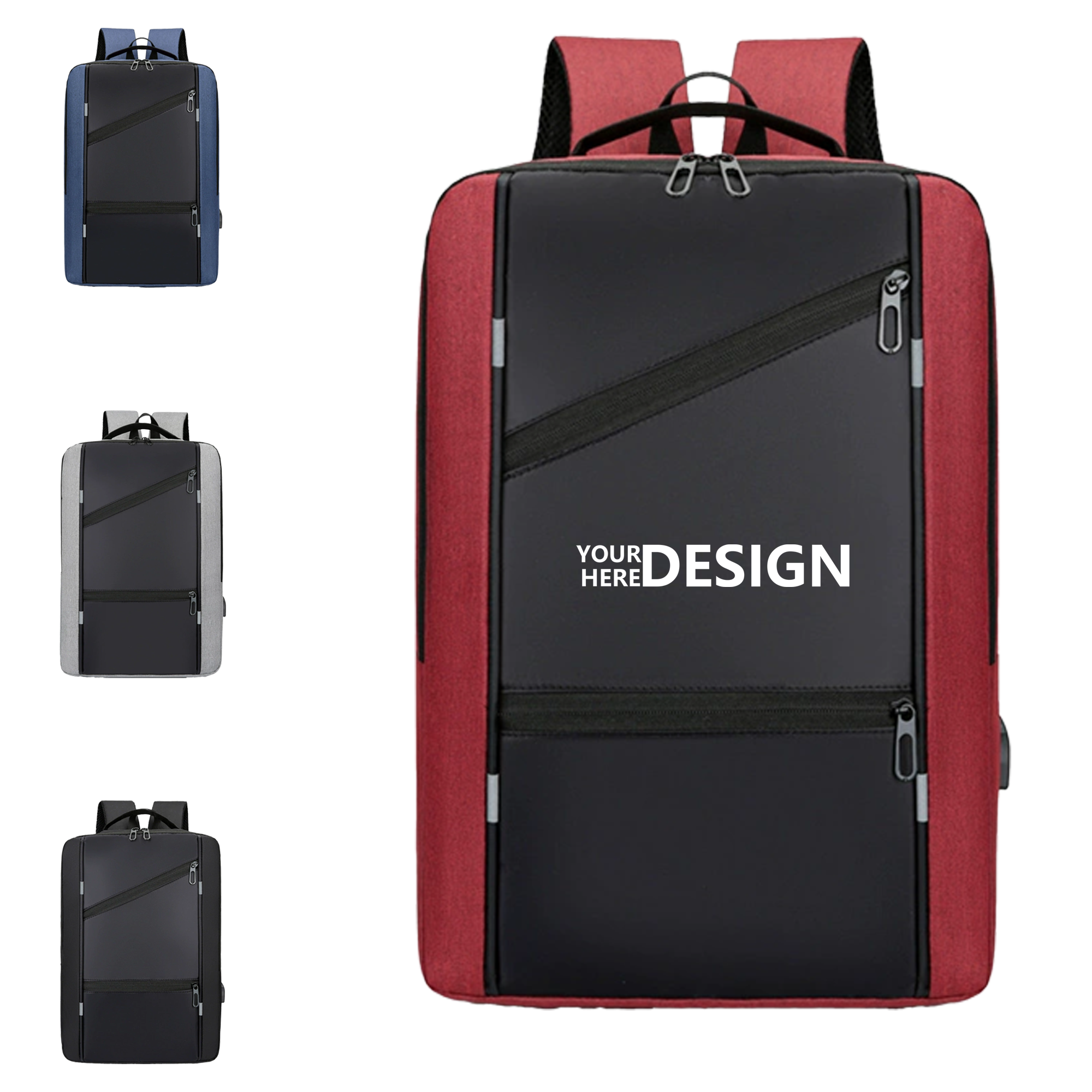 Professional Oxford Laptop Backpack 2