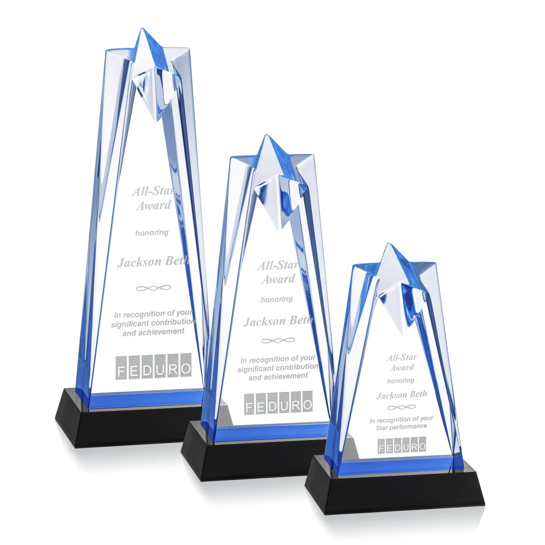Rosina Star Award on Base - Blue 4